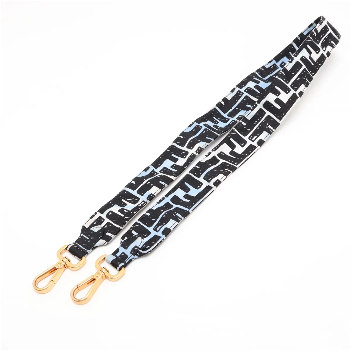 Zucca Mamma Bucket 8BR784 Nylon 2-Way Shoulder Bag Blue x Black — view 6