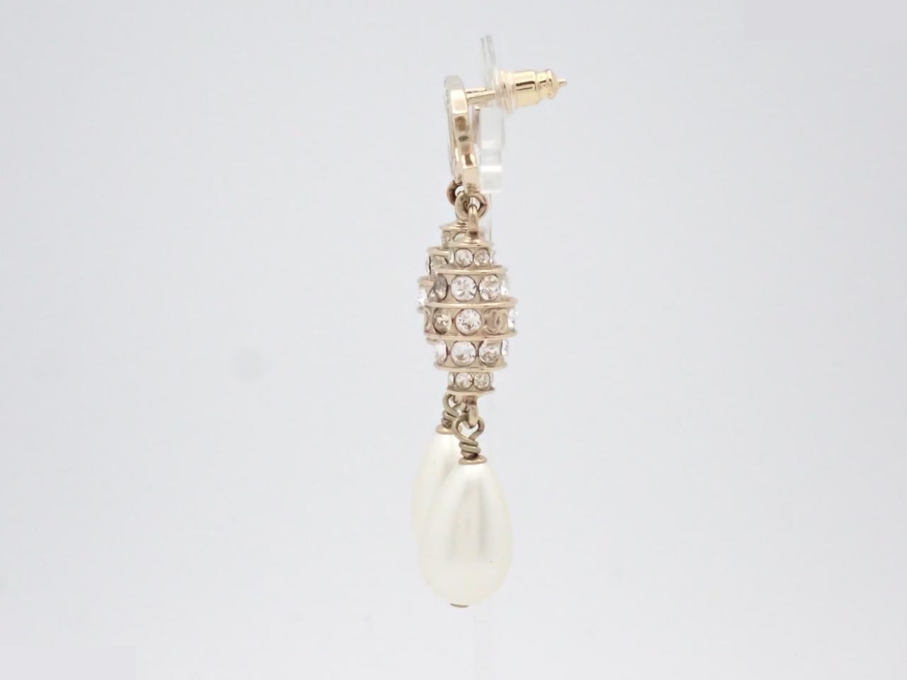 Coco Mark Gold Earrings — view 3