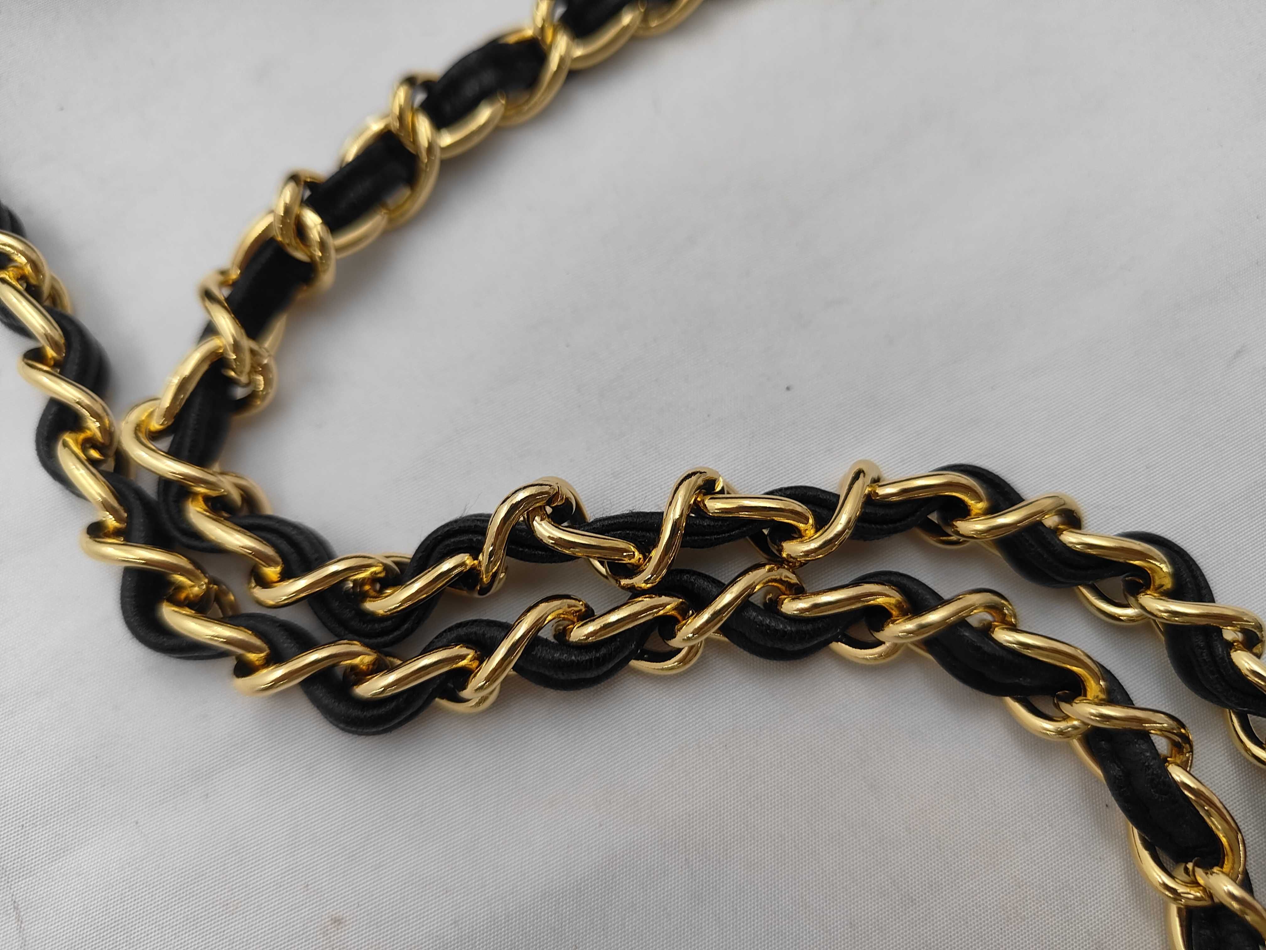 Matelassé Fringe Chain Shoulder Bag — view 4