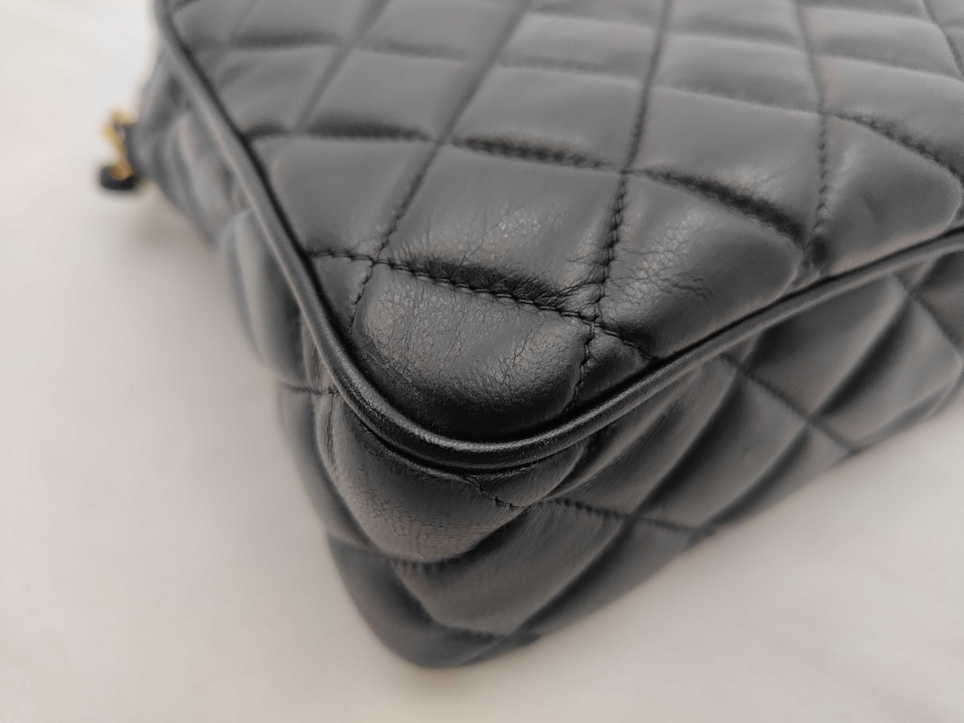 Matelassé Fringe Chain Shoulder Bag — view 6