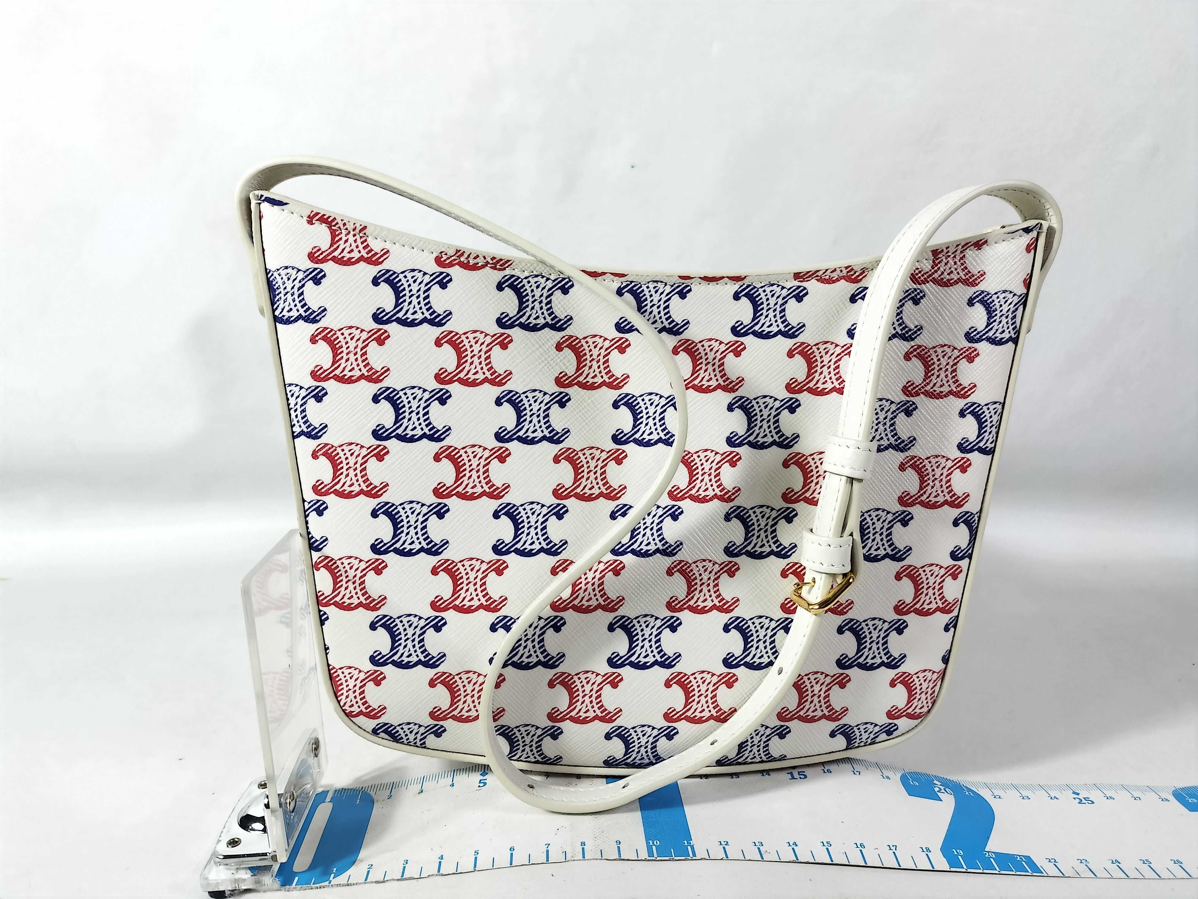 Shoulder Bag, Triomphe Canvas Shoulder Bag — view 2