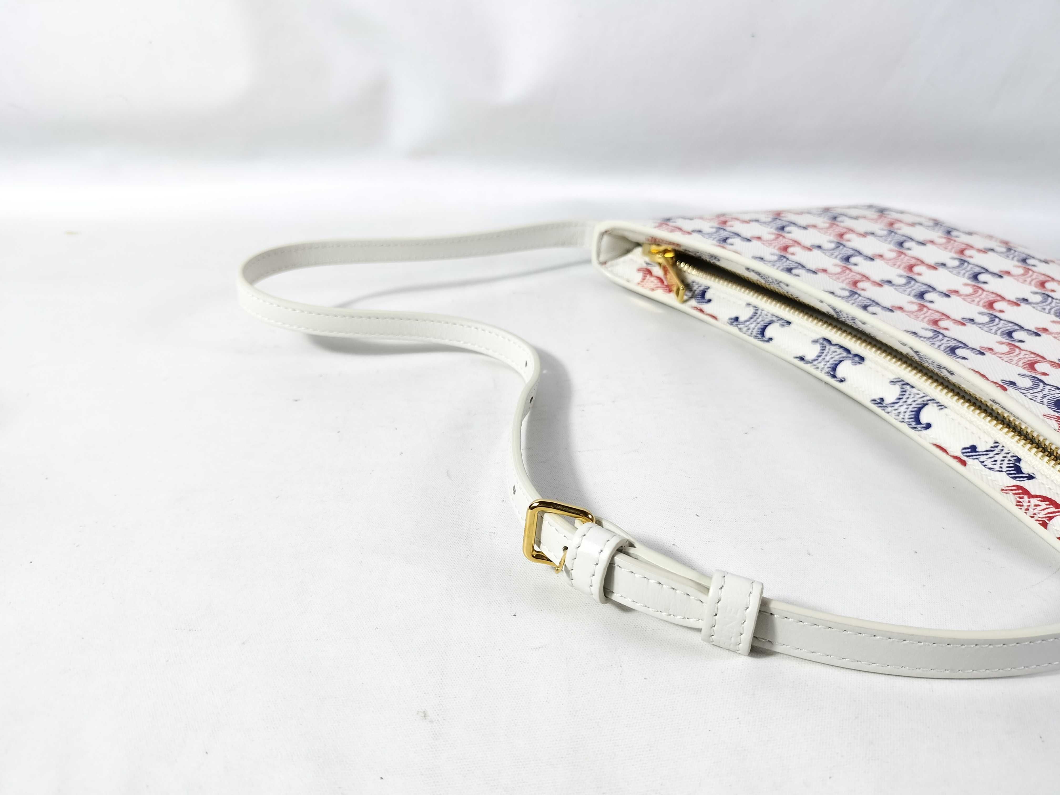 Shoulder Bag, Triomphe Canvas Shoulder Bag — view 3