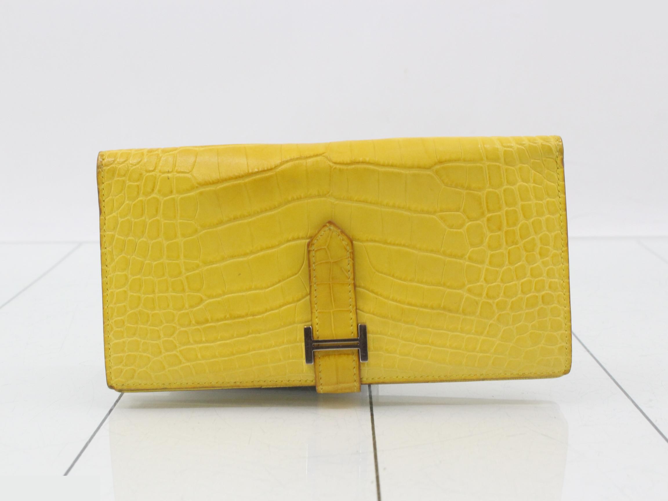 Bearn Soufflé Crocodile Alligator Leather, Q Stamp