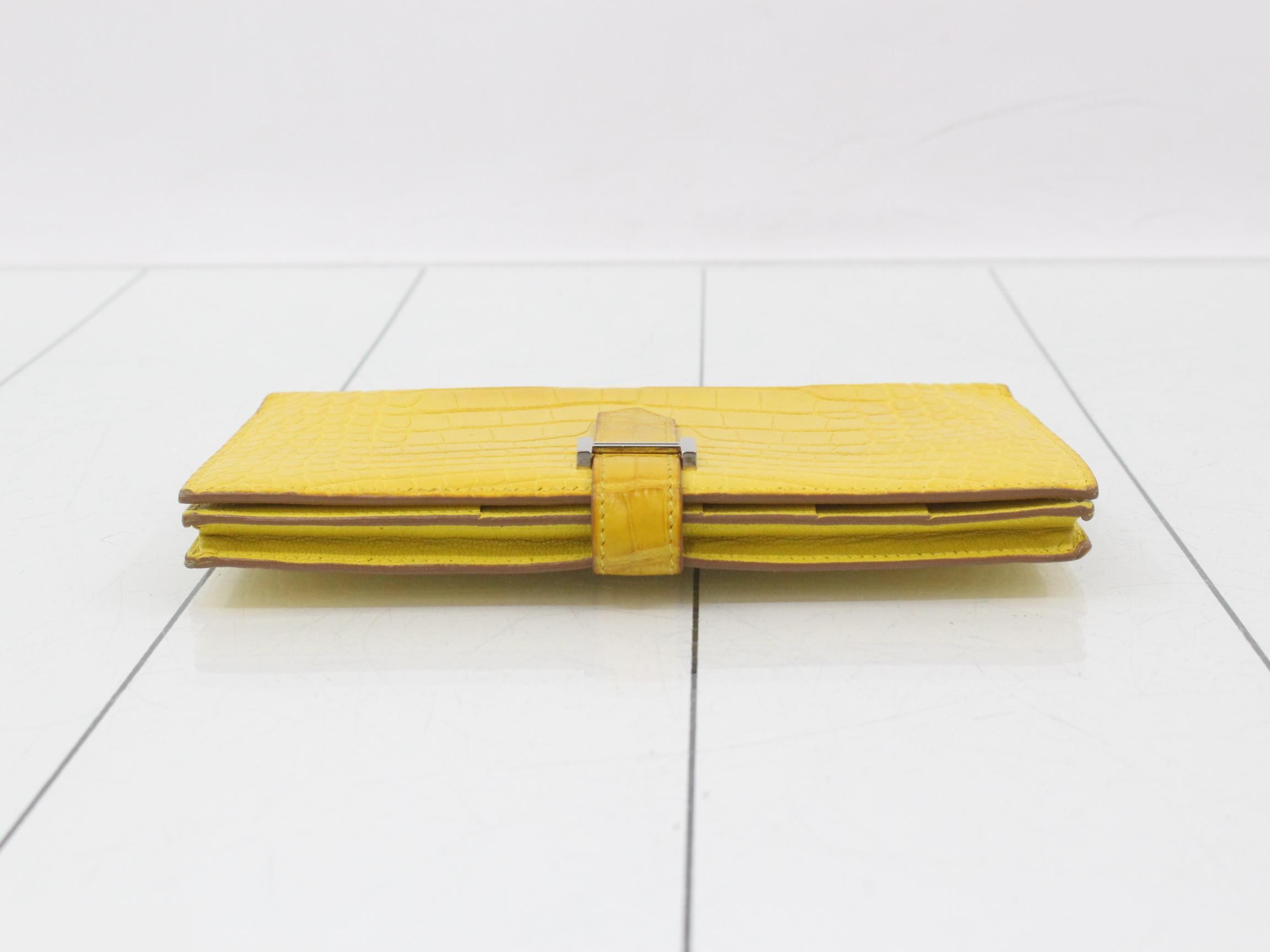 Bearn Soufflé Crocodile Alligator Leather, Q Stamp — view 3