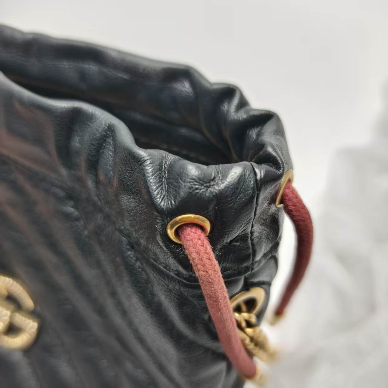 【*Shipped from: China*】GUCCI GG Marmont Leather Shoulder Bag 573817 — view 10