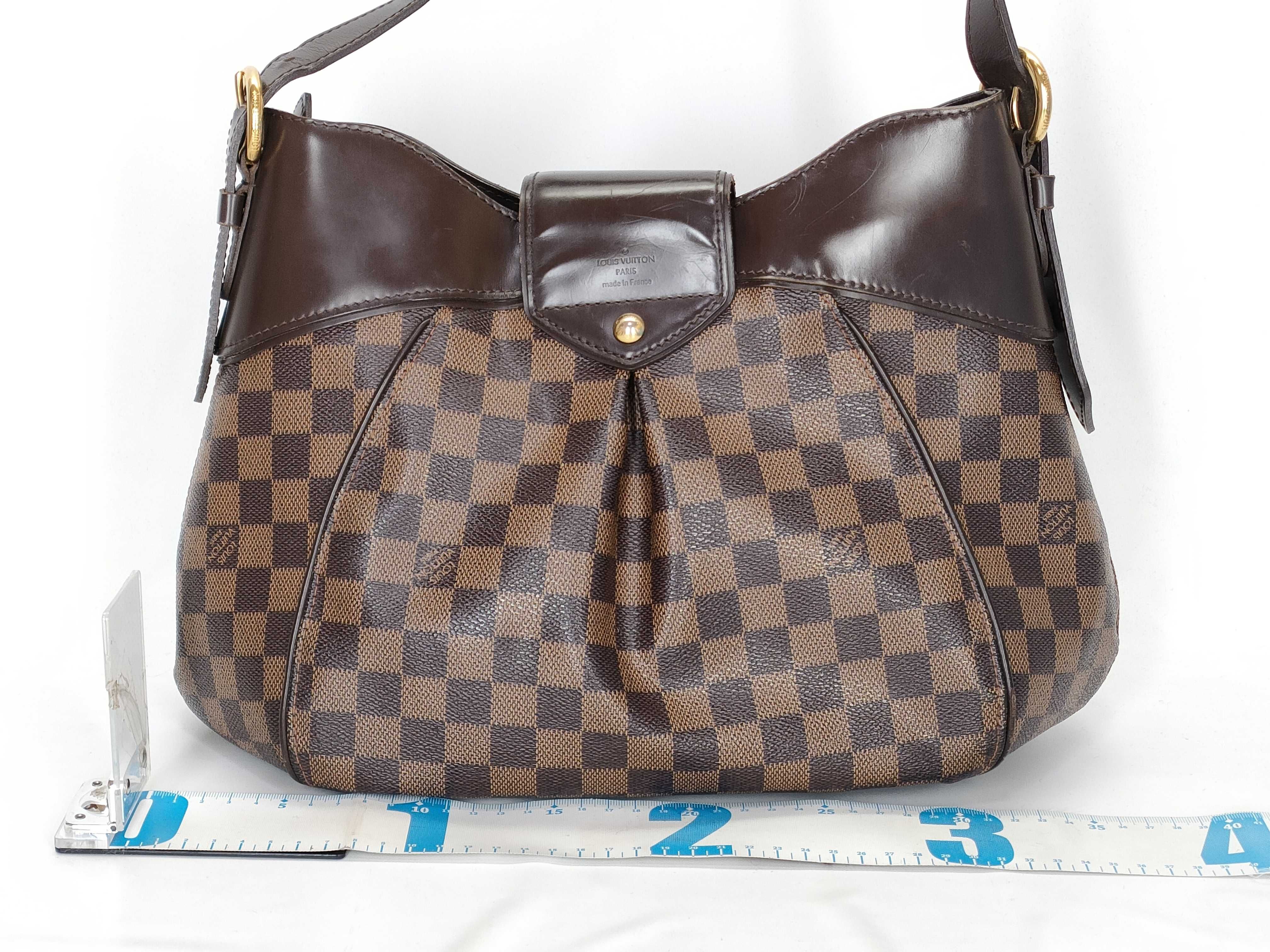 Damier Sistina PM N41542 FL2099 Brown Shoulder Bag — view 2