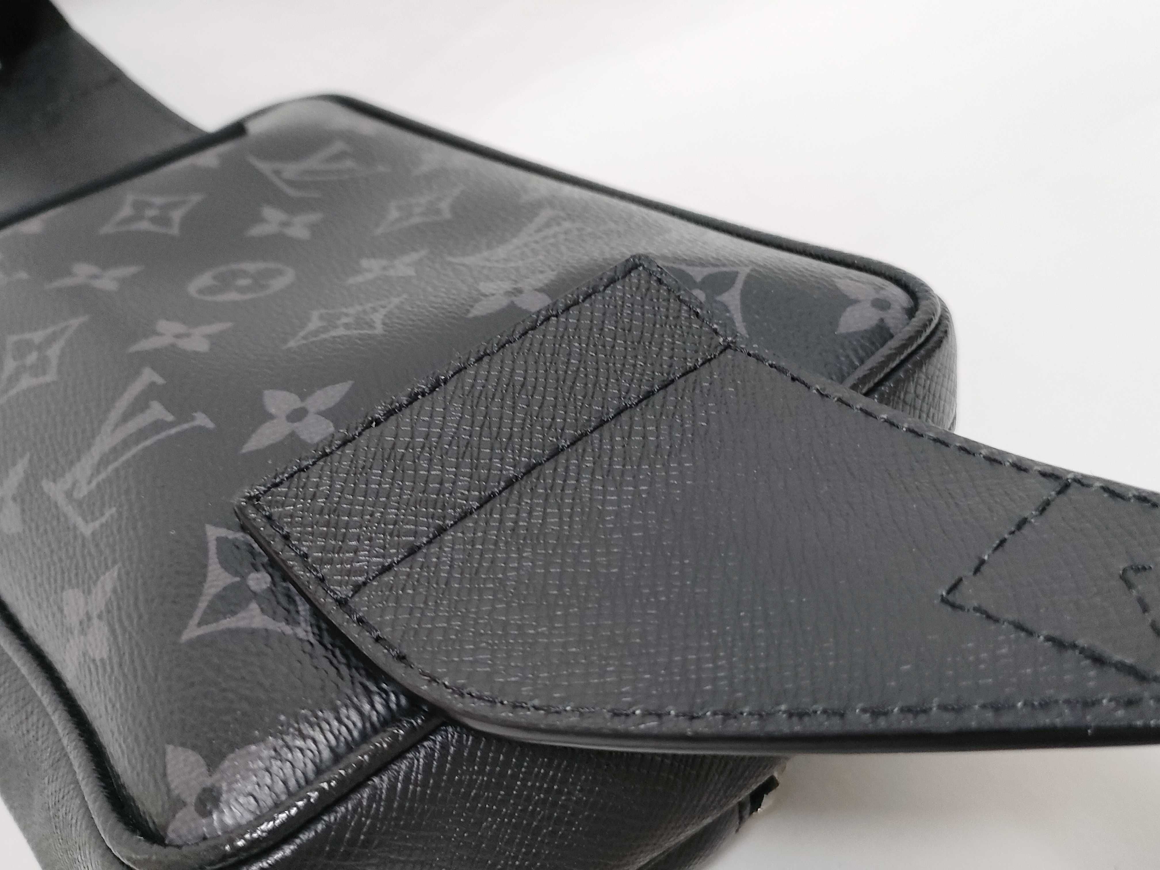 Taiga Monogram Eclipse Taiga Bum Bag Outdoor Waist Bag — view 5