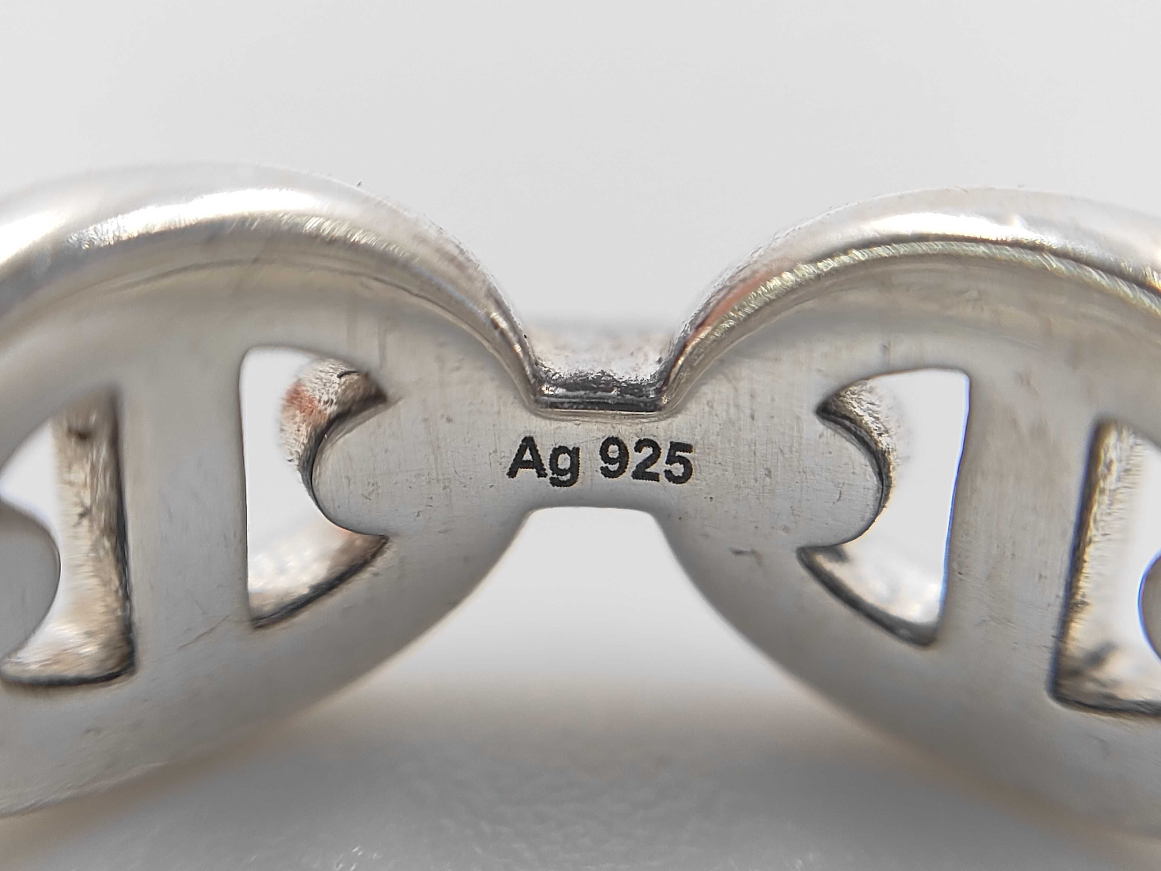 Chaine d'Ancre Enchainée Ring Ag925 Ring — view 5