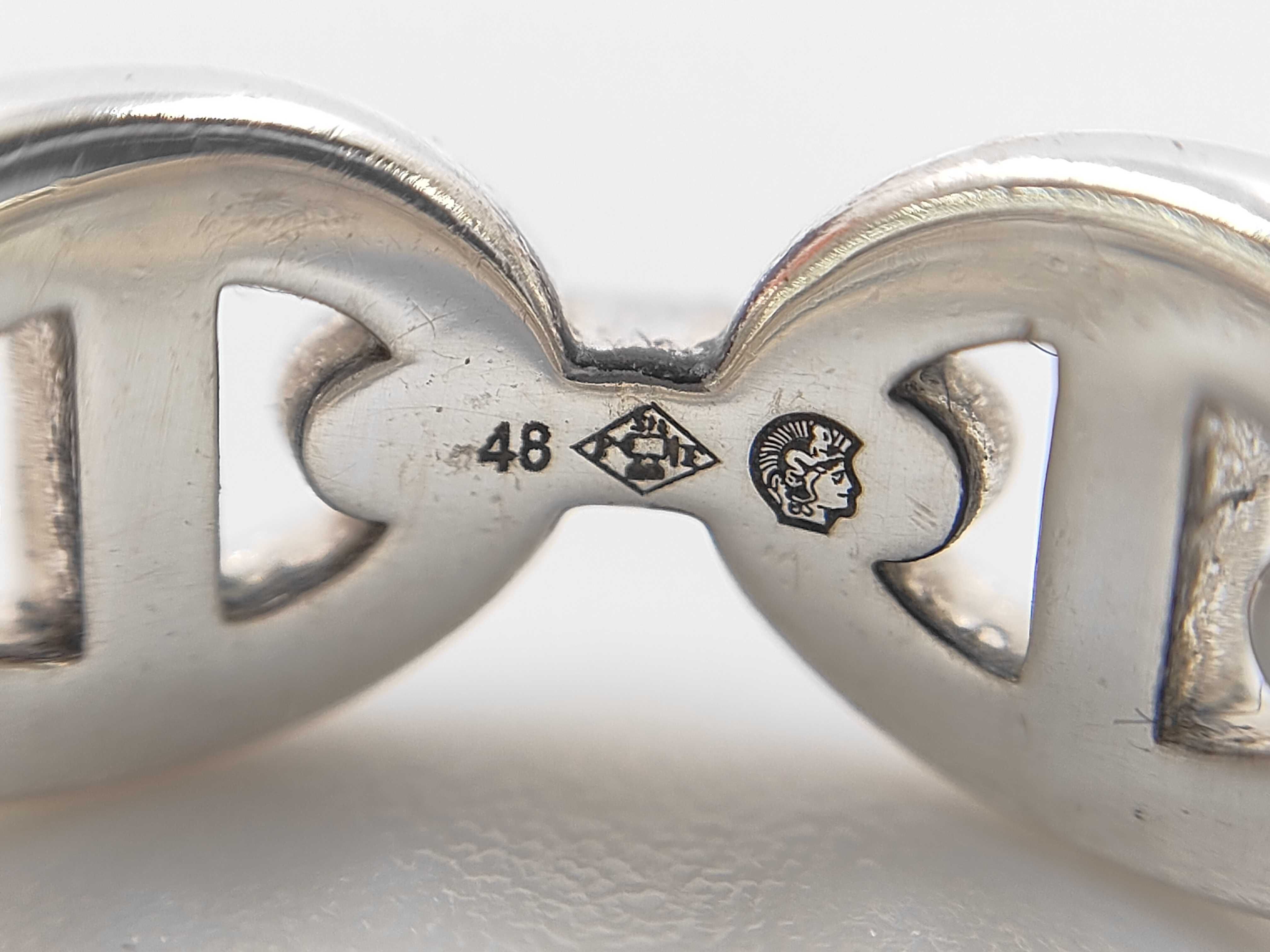 Chaine d'Ancre Enchainée Ring Ag925 Ring — view 6