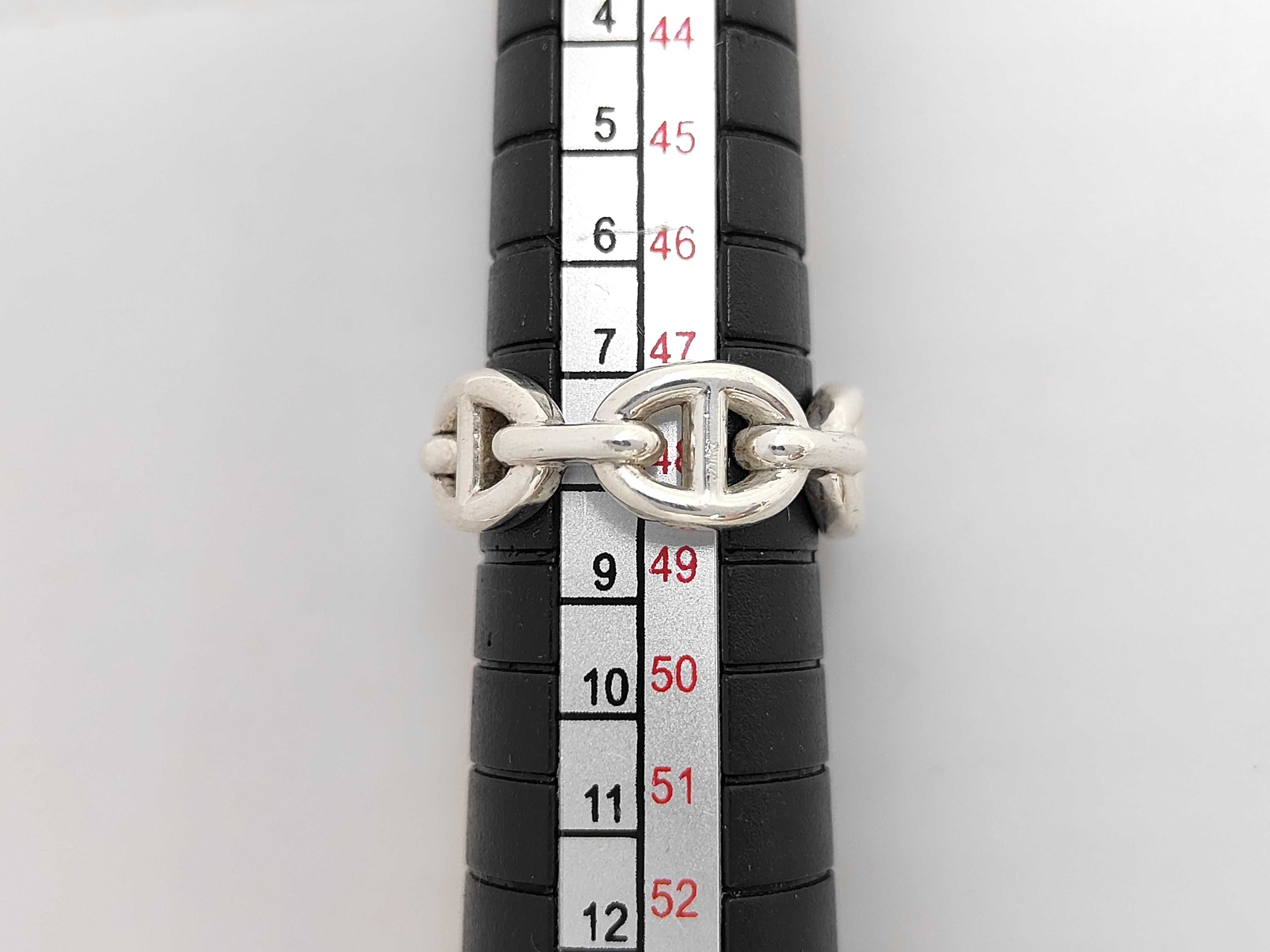 Chaine d'Ancre Enchainée Ring Ag925 Ring — view 9