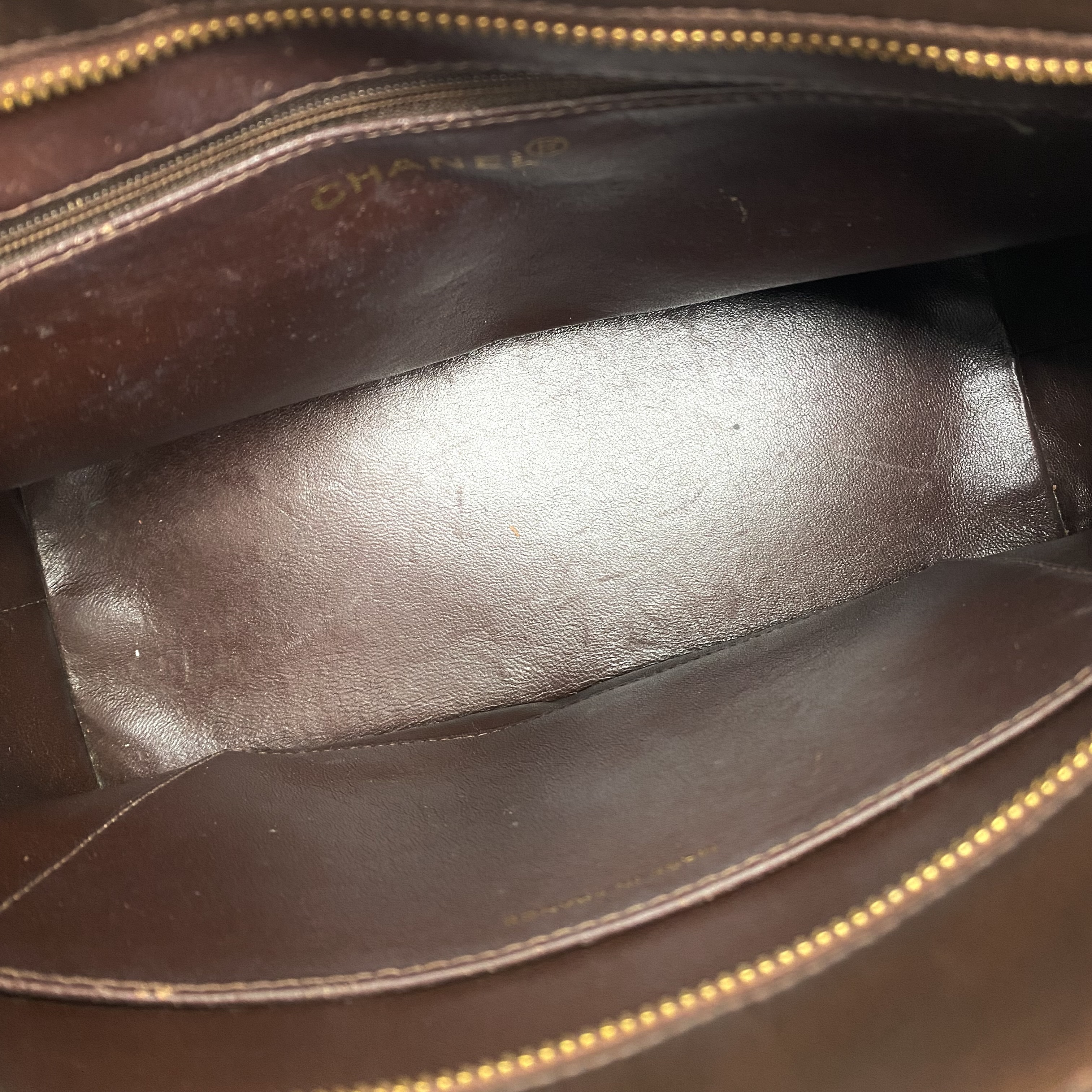 Matelassé Coco Mark Lambskin Reissue Tote Bag — view 7