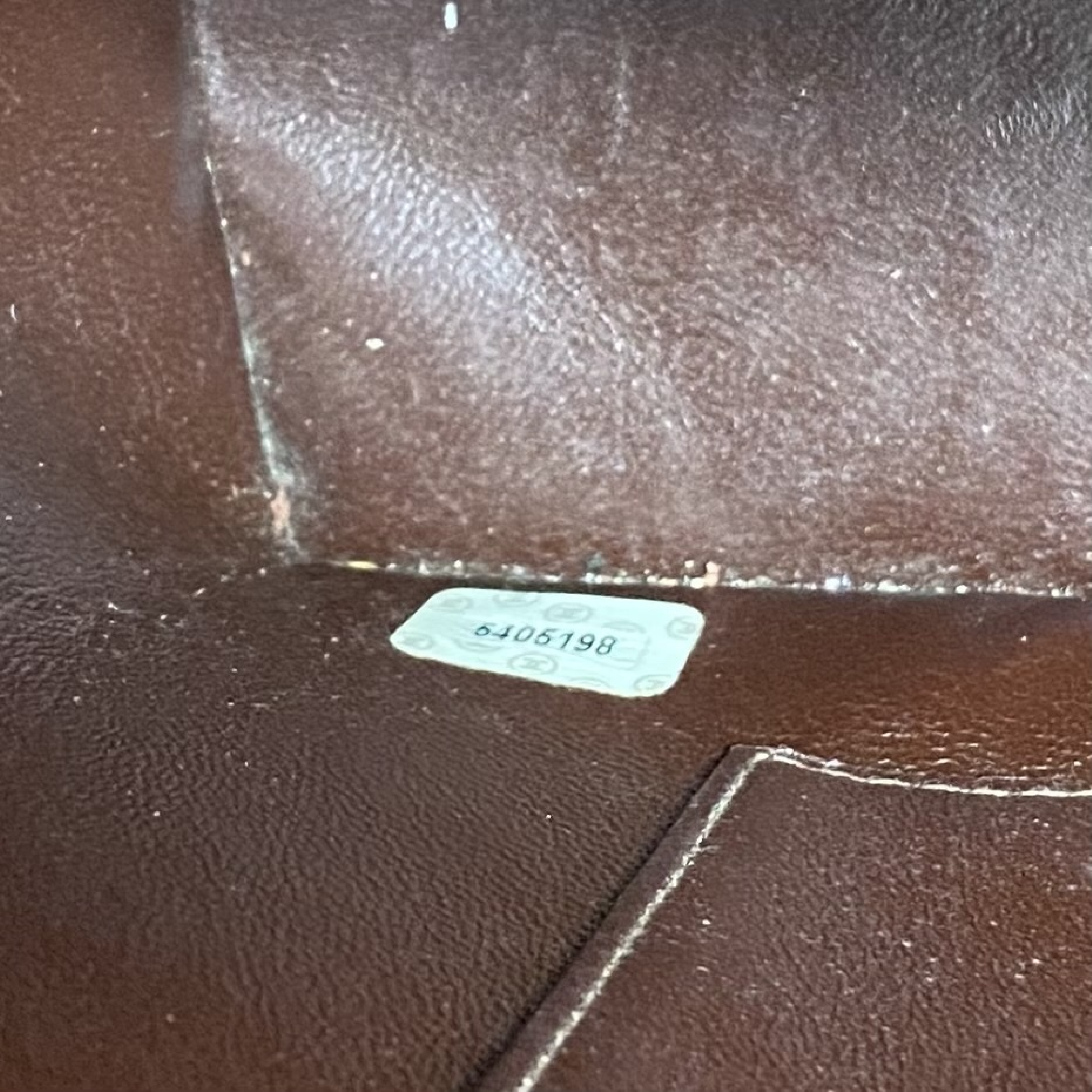 Matelassé Coco Mark Lambskin Reissue Tote Bag — view 10