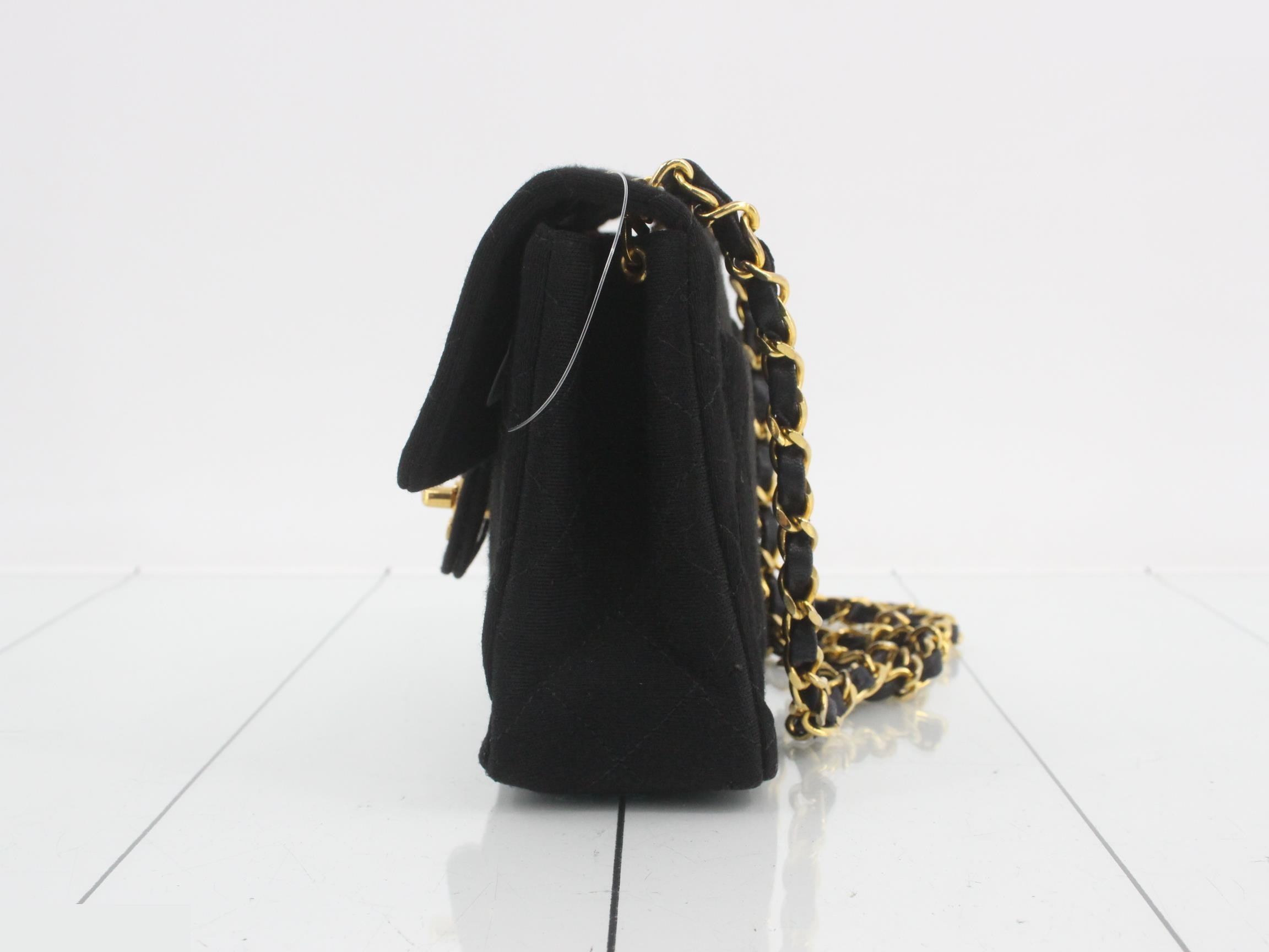 Matelassé Chain Shoulder Bag — view 3