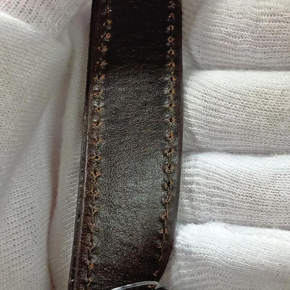 Suede and Leather Shoulder Bag, Brown — view 12