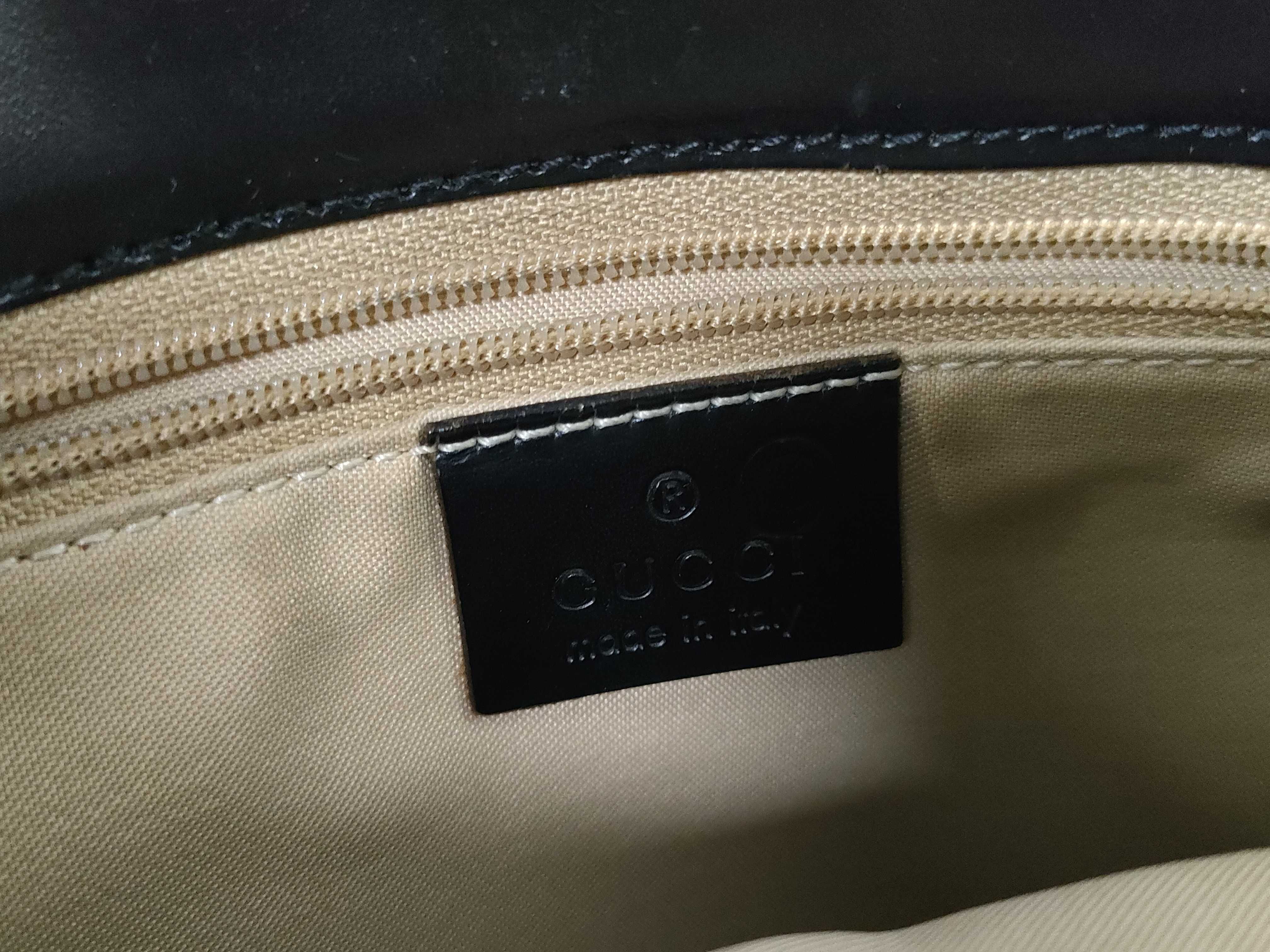 GG Gucci handbag, black handbag — view 11