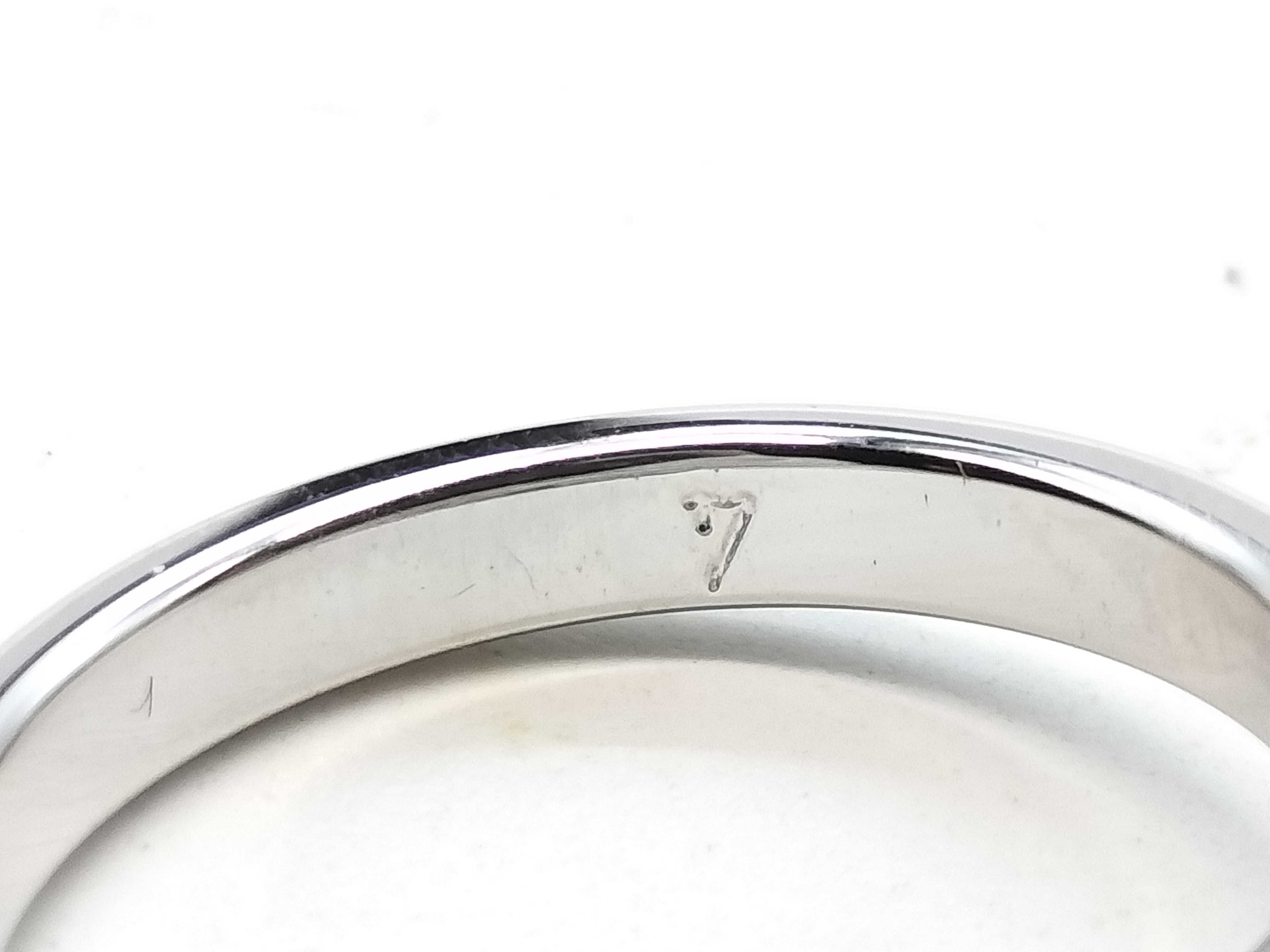 logo pinky ring, size 7. — view 4