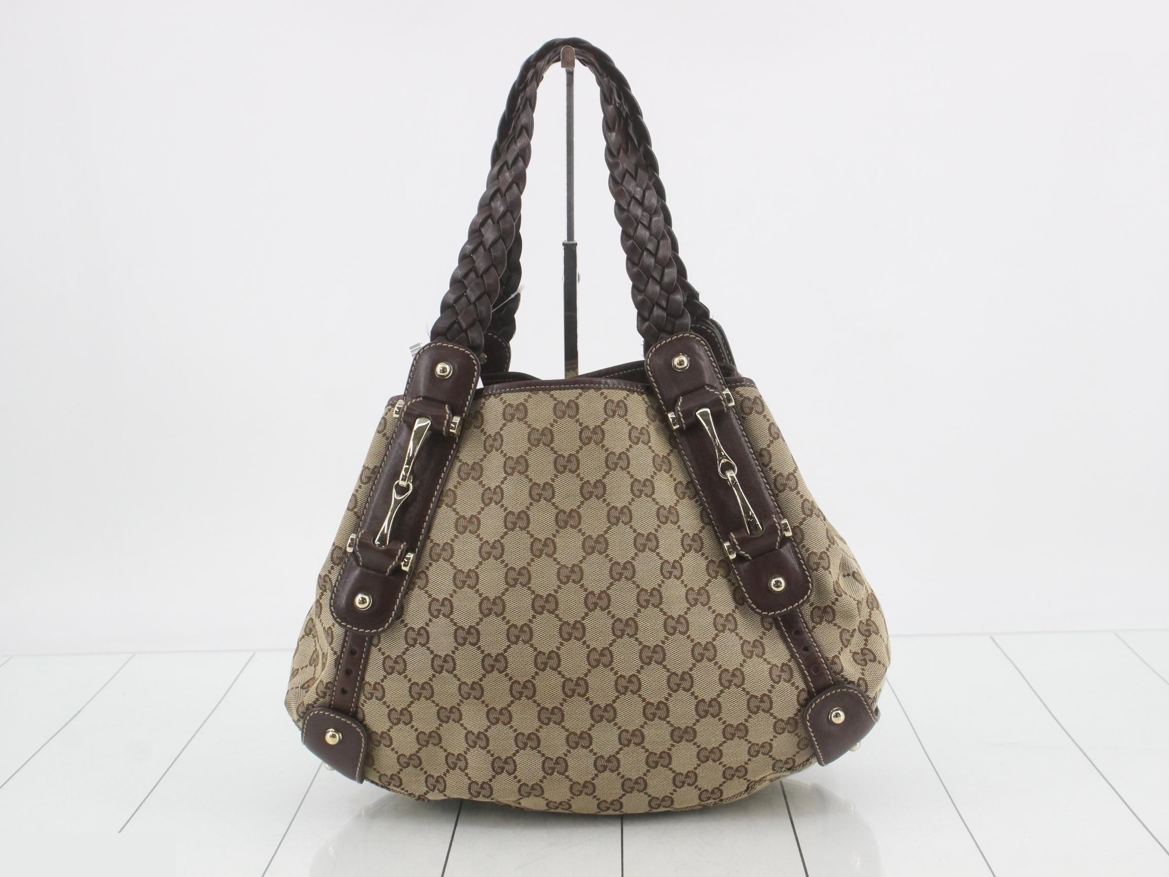 Tote Bag, Horsebit, GG Canvas — view 2