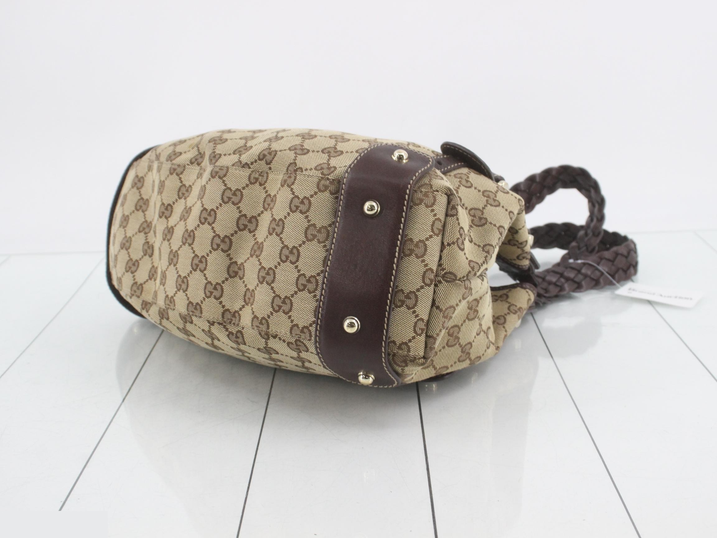 Tote Bag, Horsebit, GG Canvas — view 6