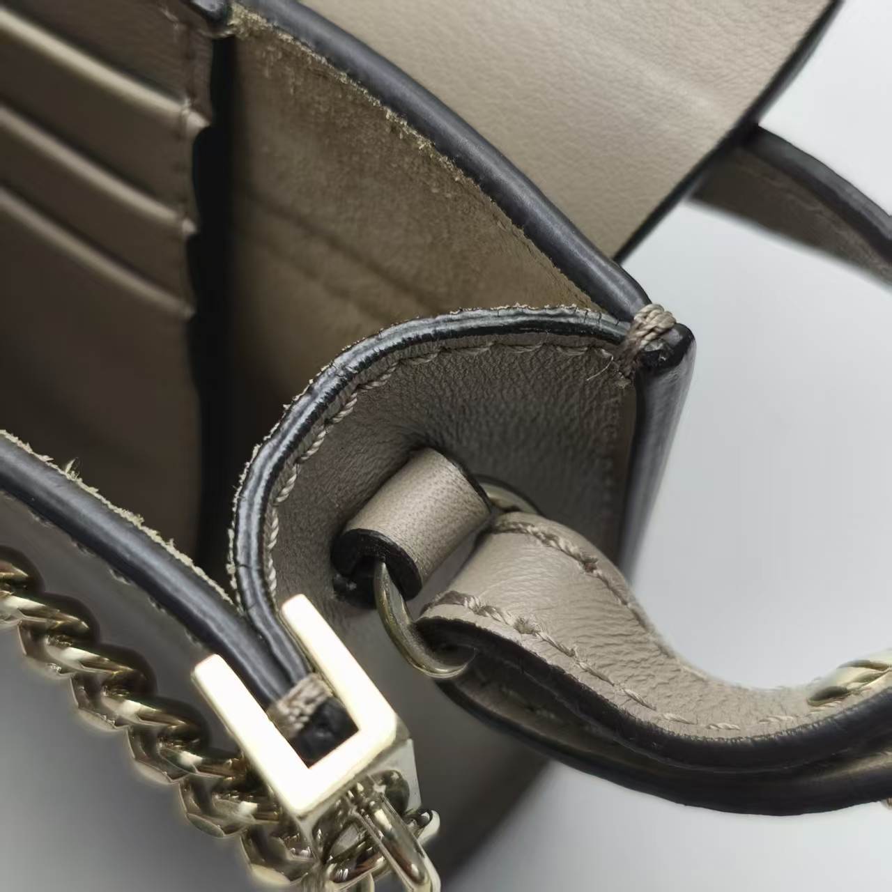【*Shipped from: China*】Chloe Faye Leather Shoulder Bag — view 11