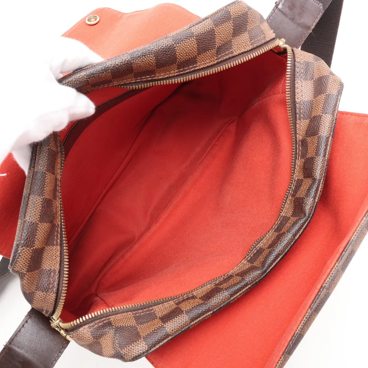 Damier Naviglio N45255, serial number unclear, brown. — view 6