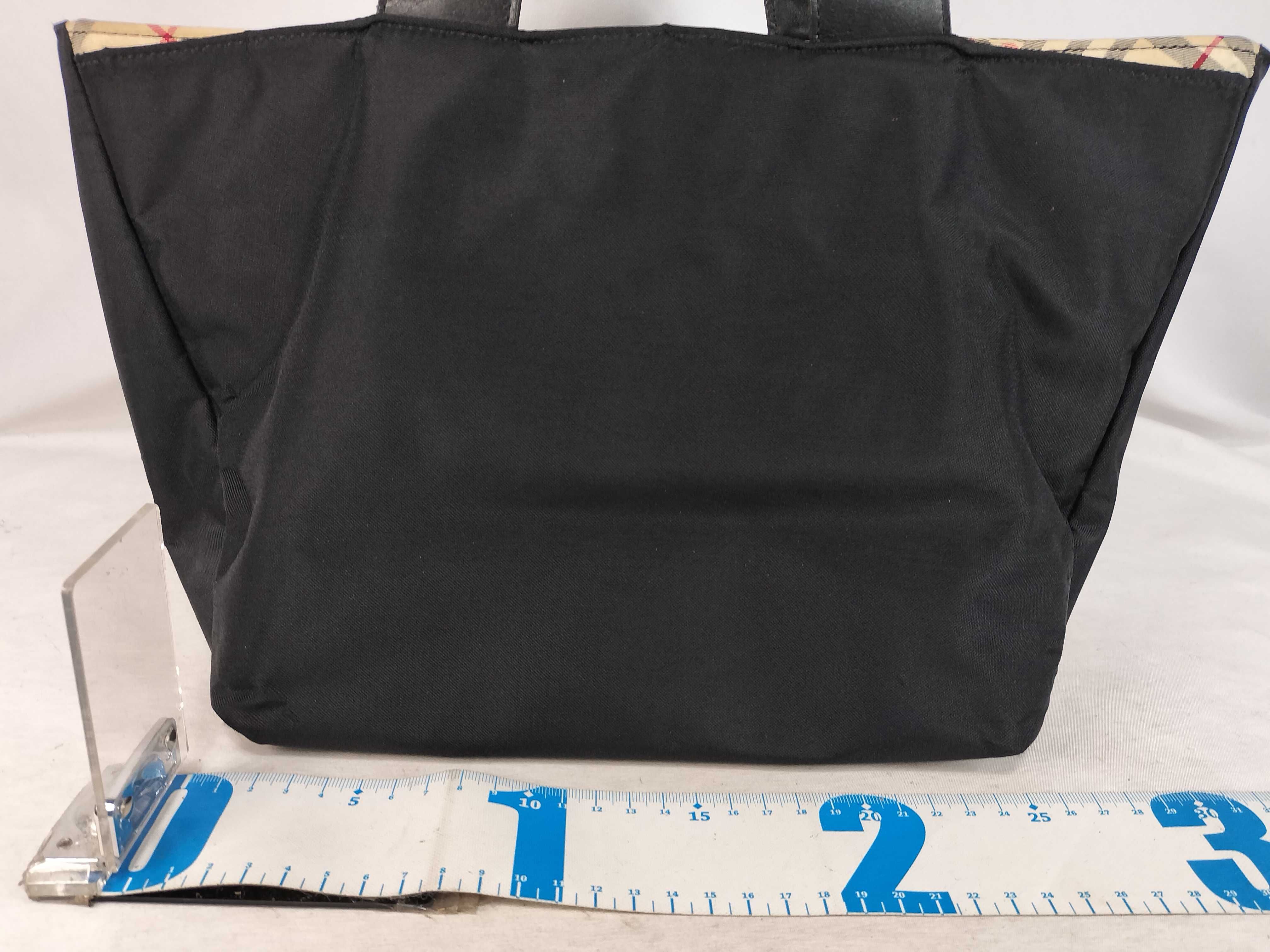 Nylon Nova Check Tote Bag — view 2