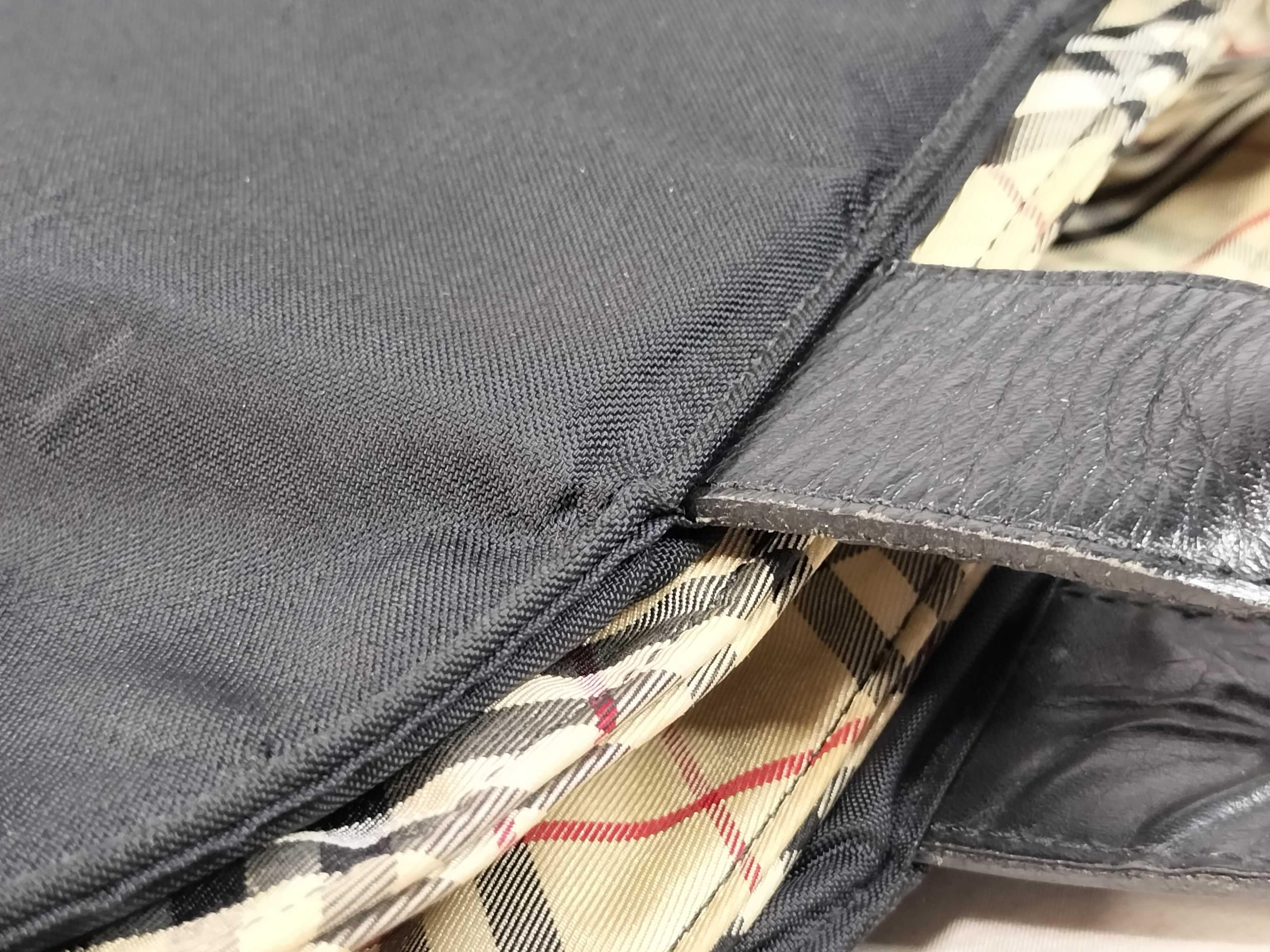 Nylon Nova Check Tote Bag — view 5