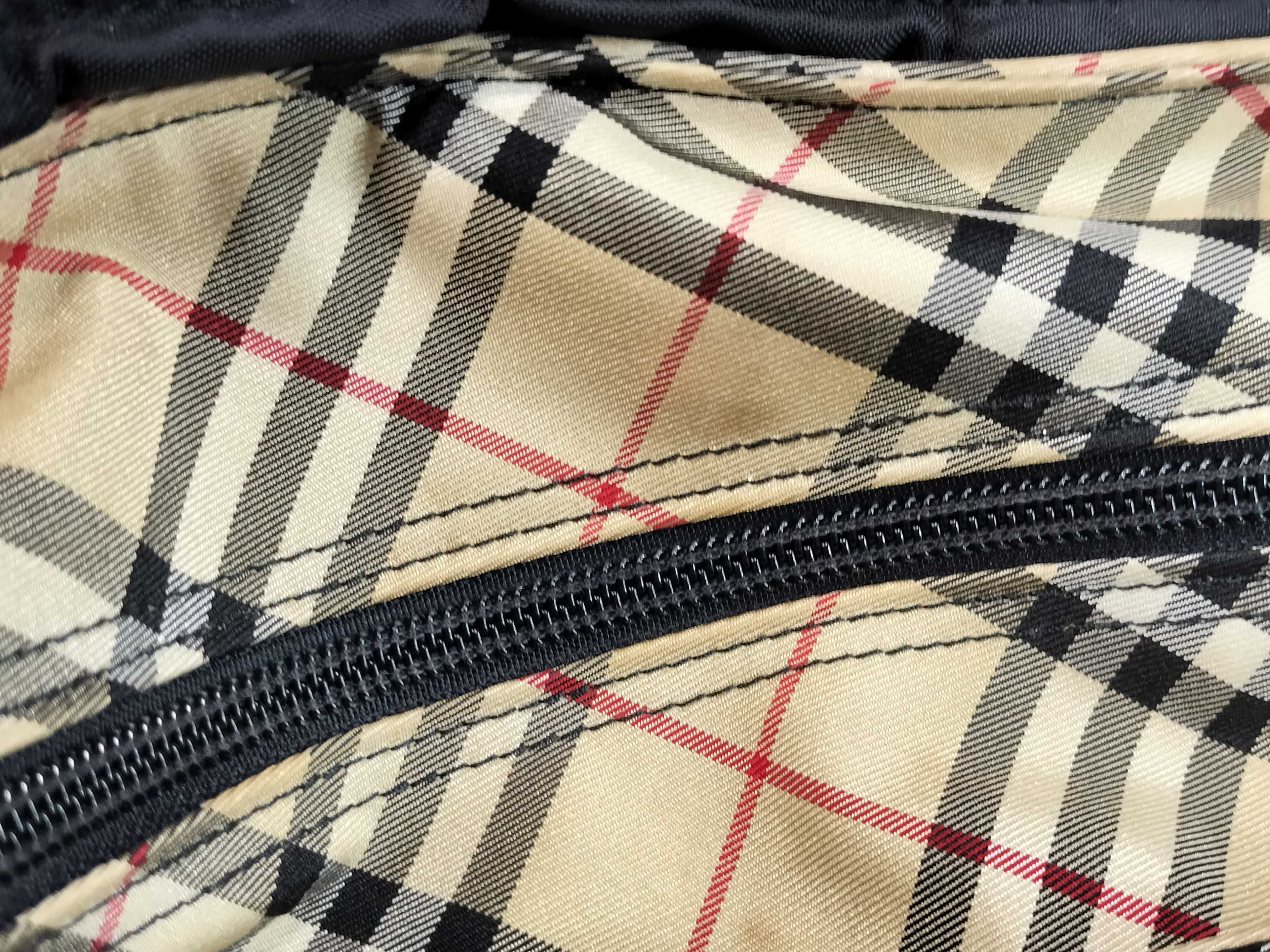 Nylon Nova Check Tote Bag — view 6