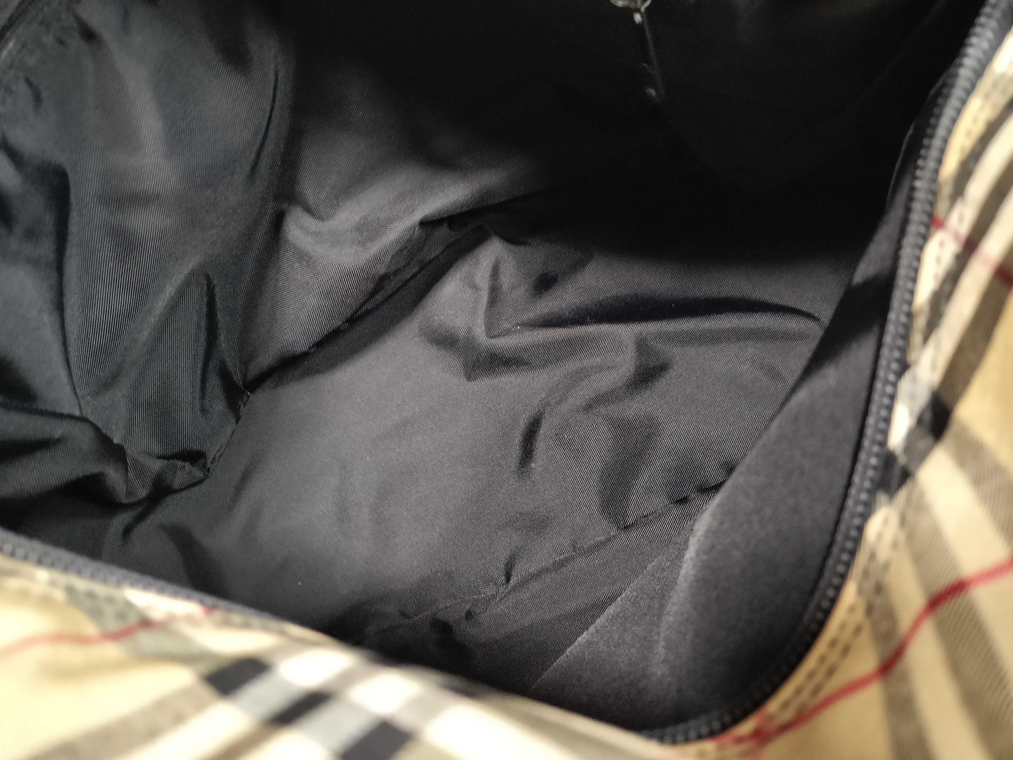Nylon Nova Check Tote Bag — view 10