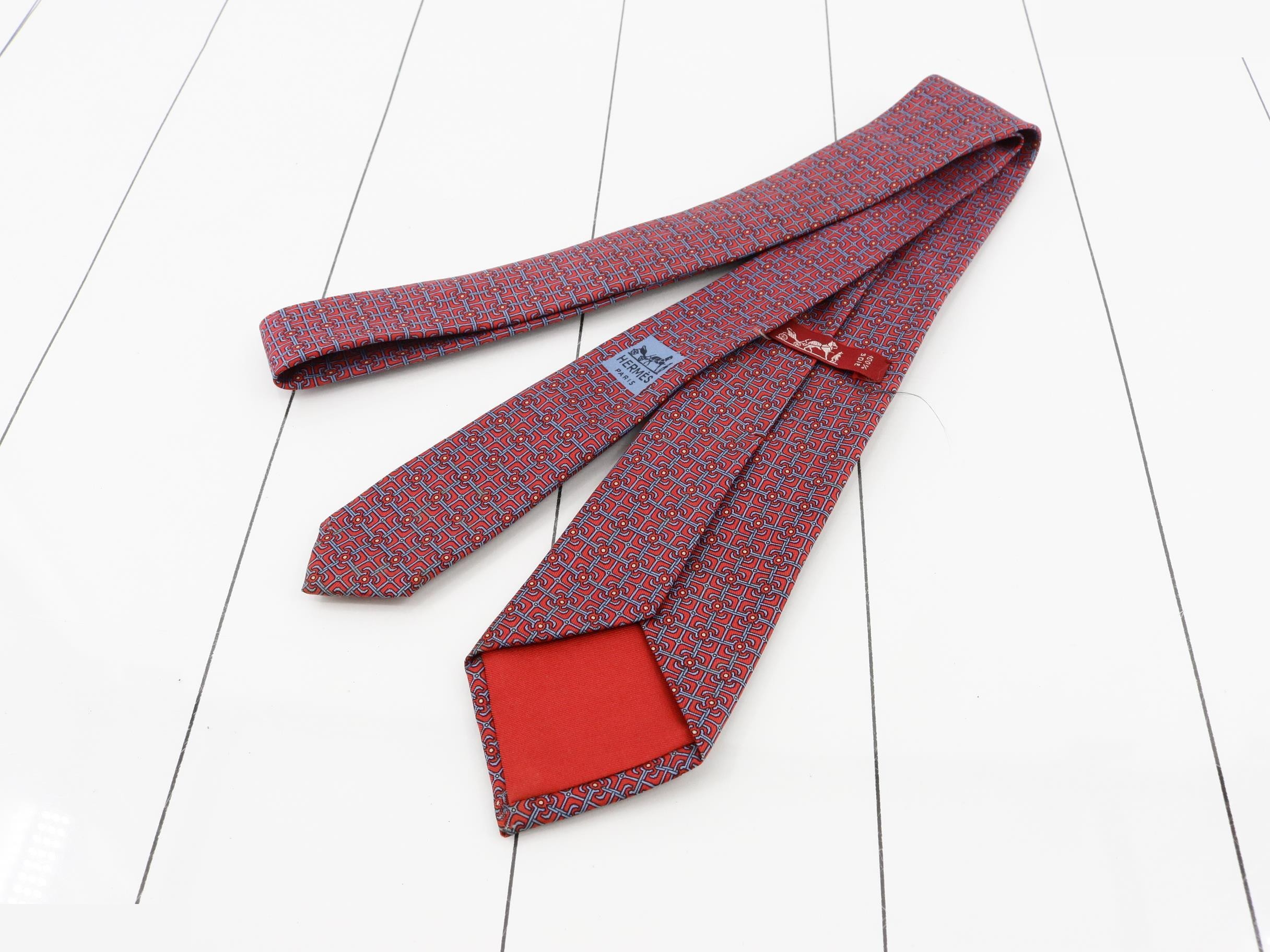 all-over pattern tie — view 2