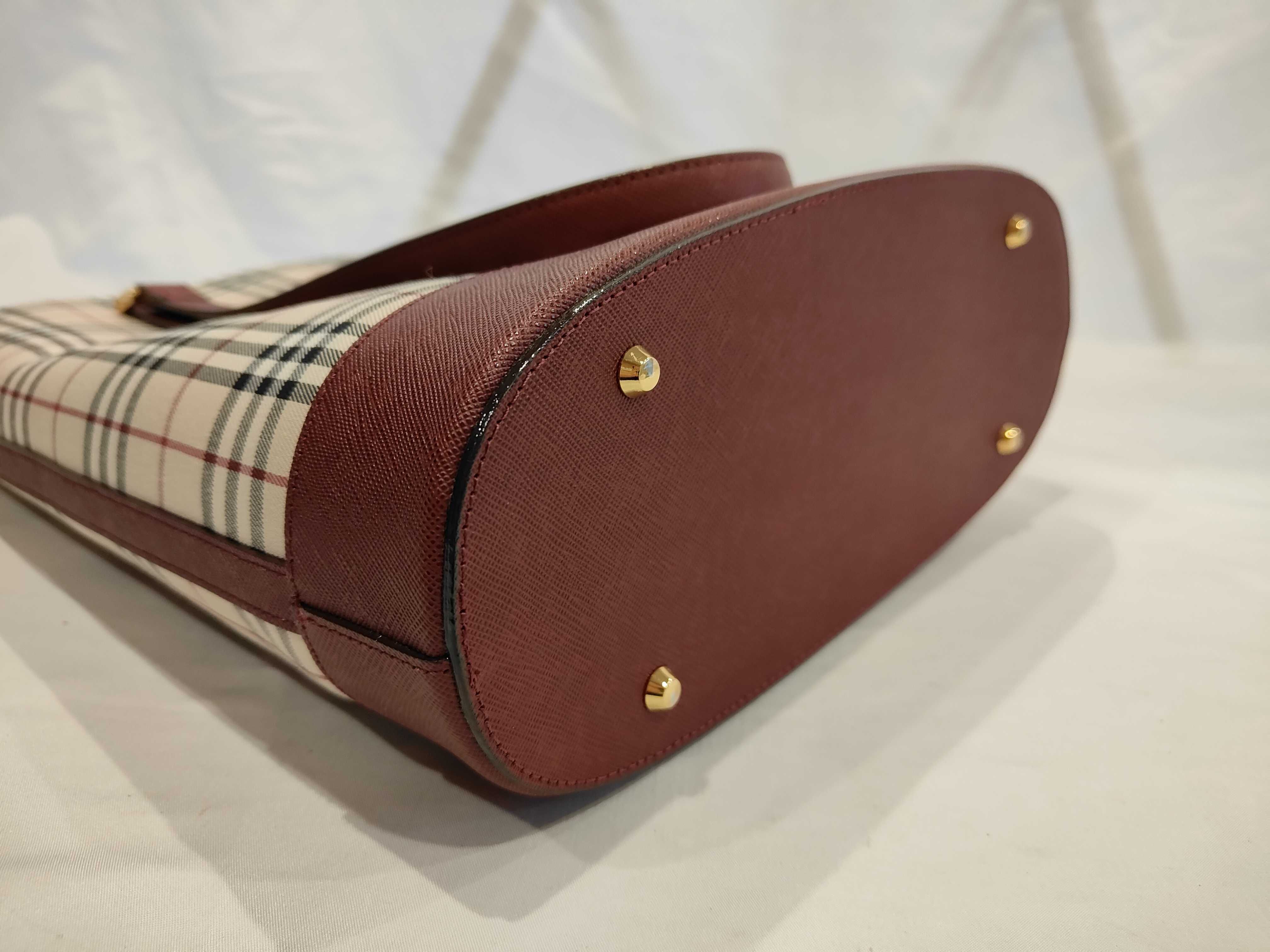 Nova Check Tote Bag — view 4