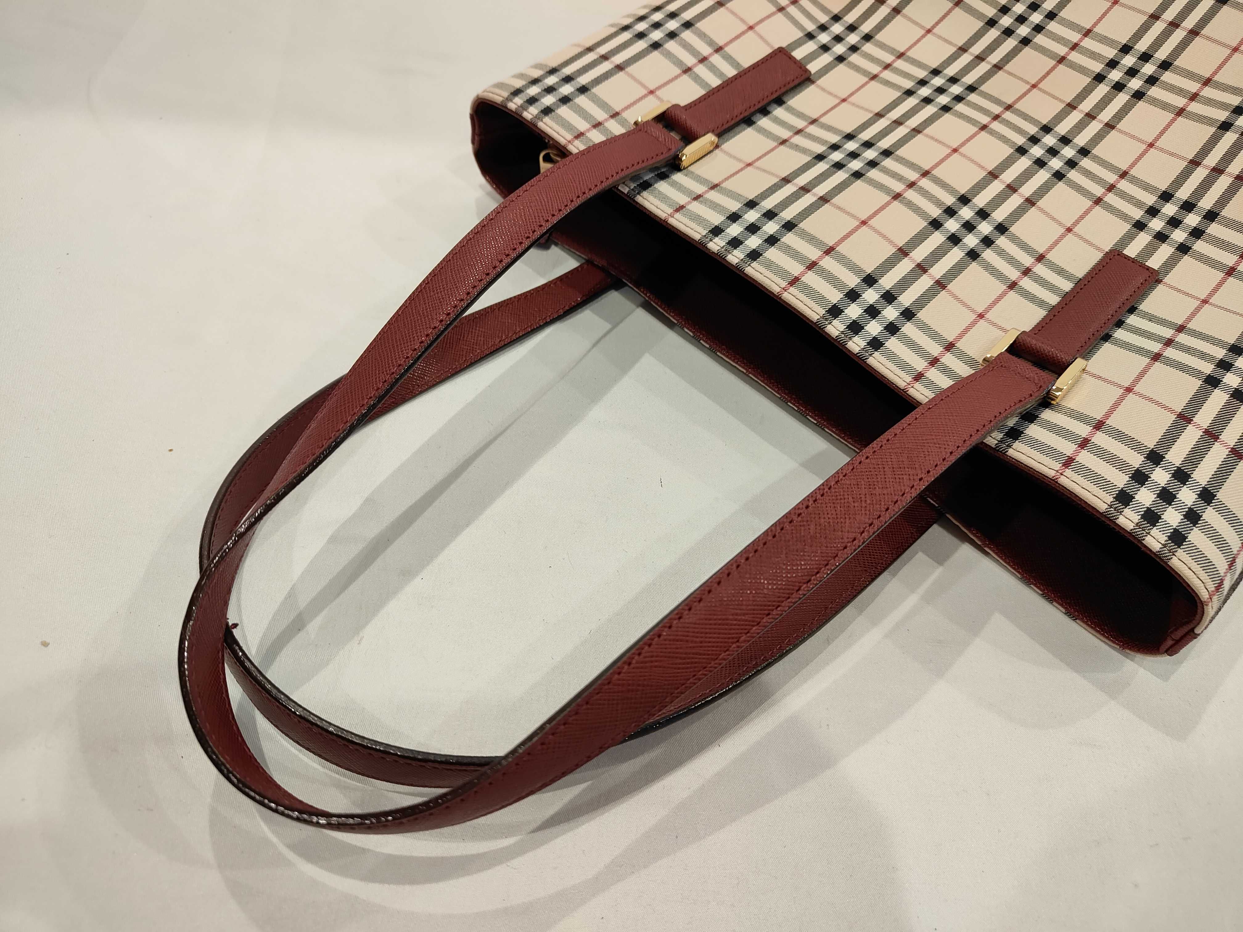 Nova Check Tote Bag — view 6