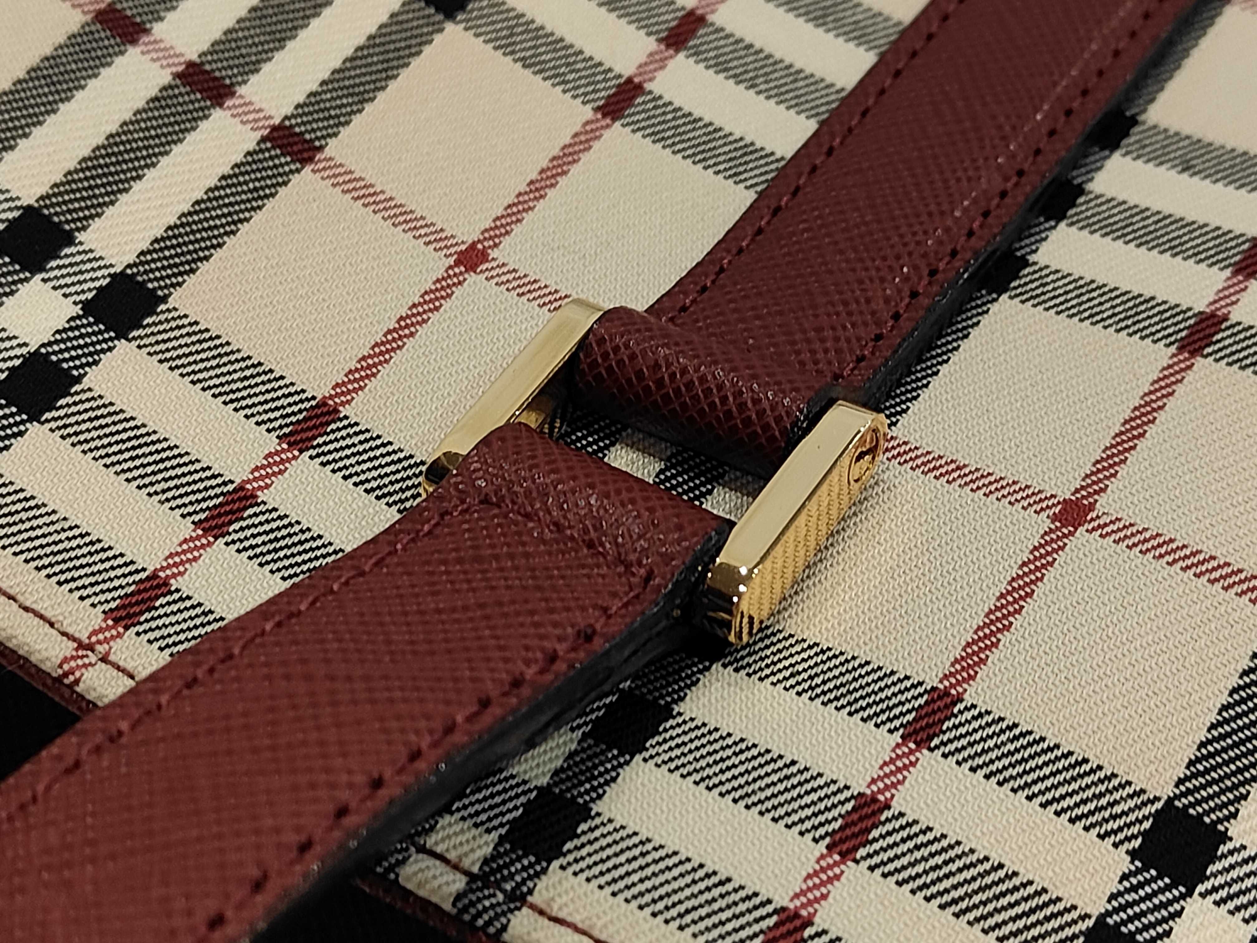 Nova Check Tote Bag — view 7