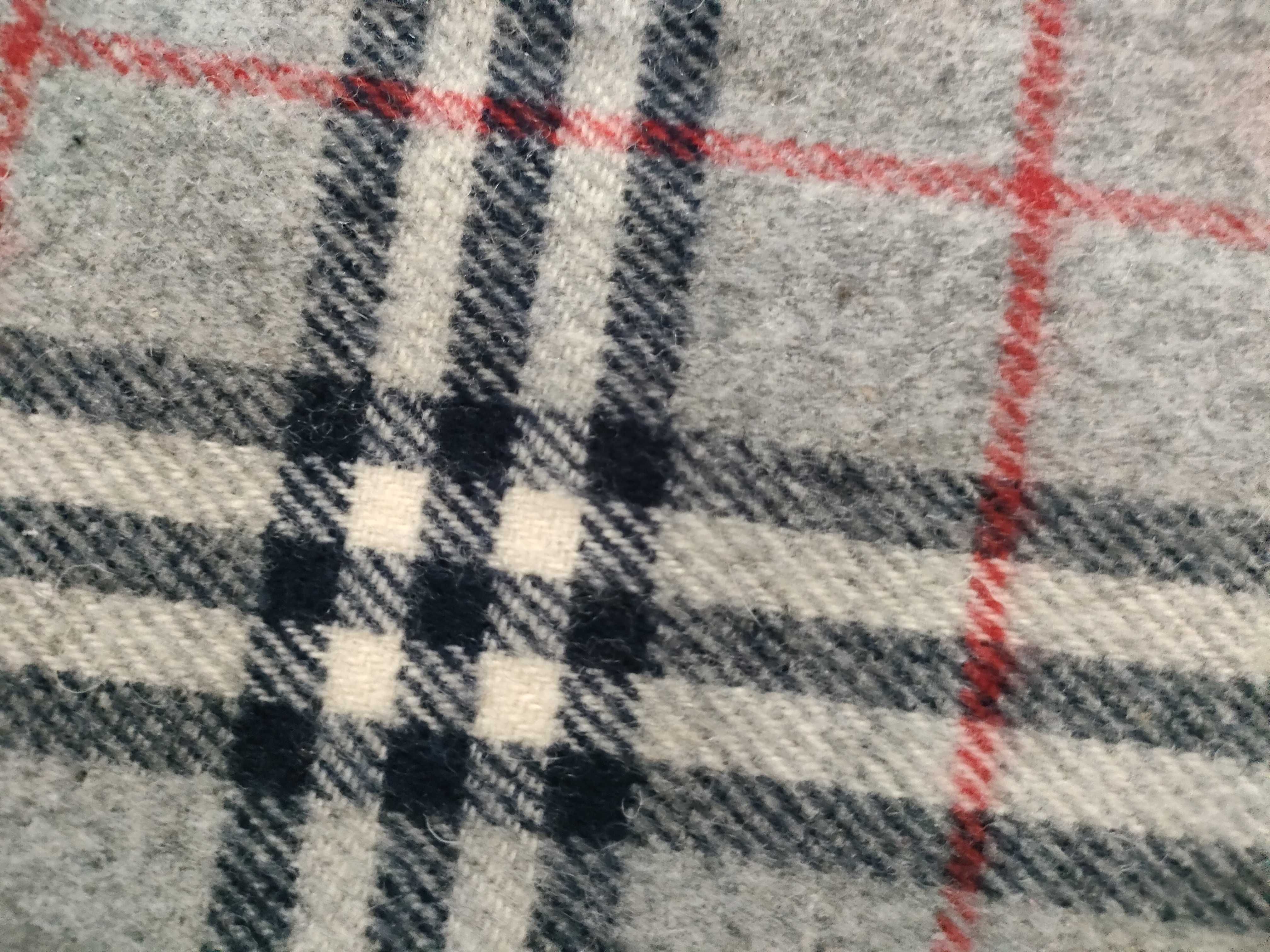 Nova Check Grey Shawl, Throw, and Other Accessories — view 9
