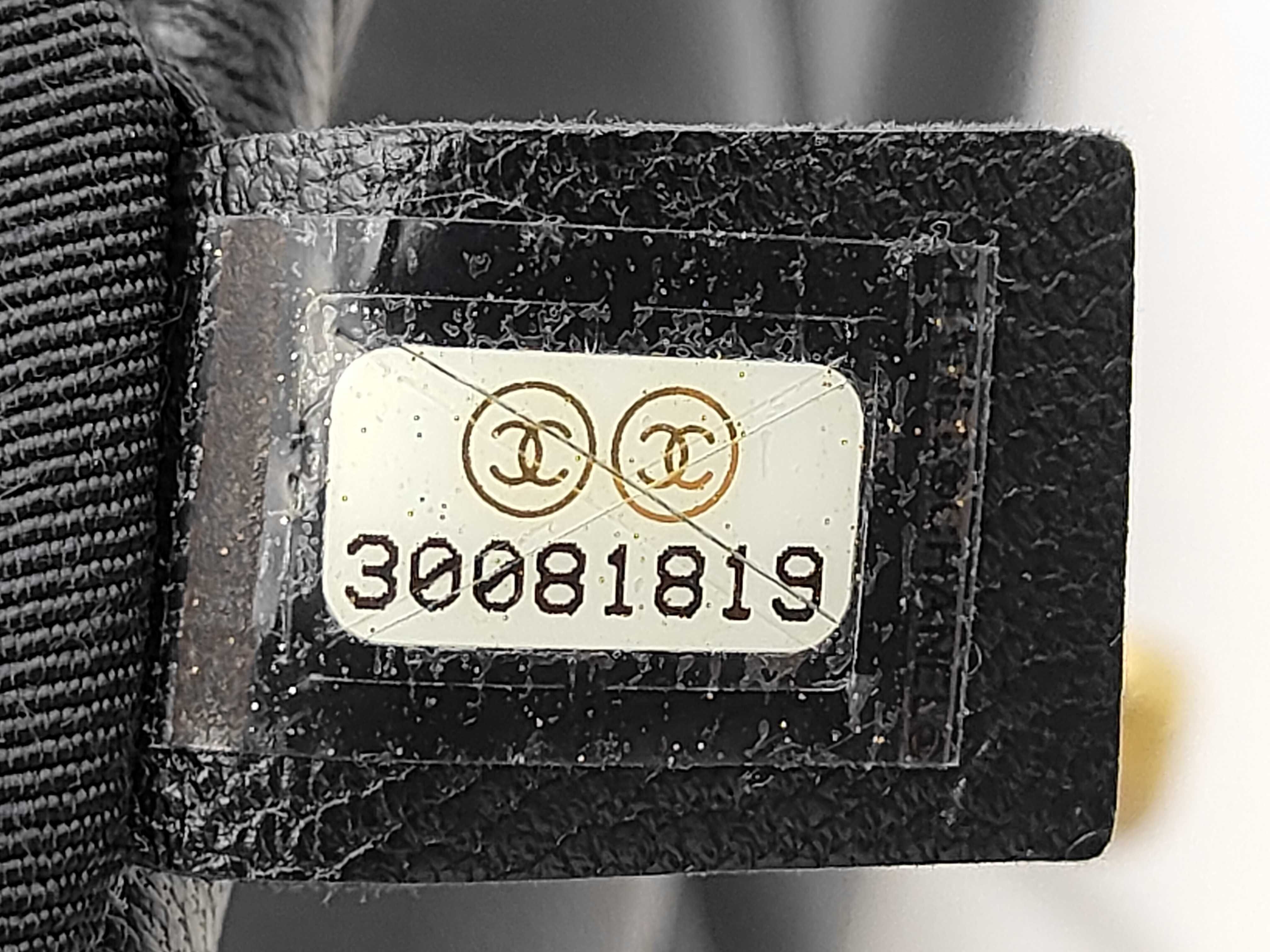 Lambskin Navy Gold x Silver Hardware 30081819 Chain Shoulder Bag — view 13