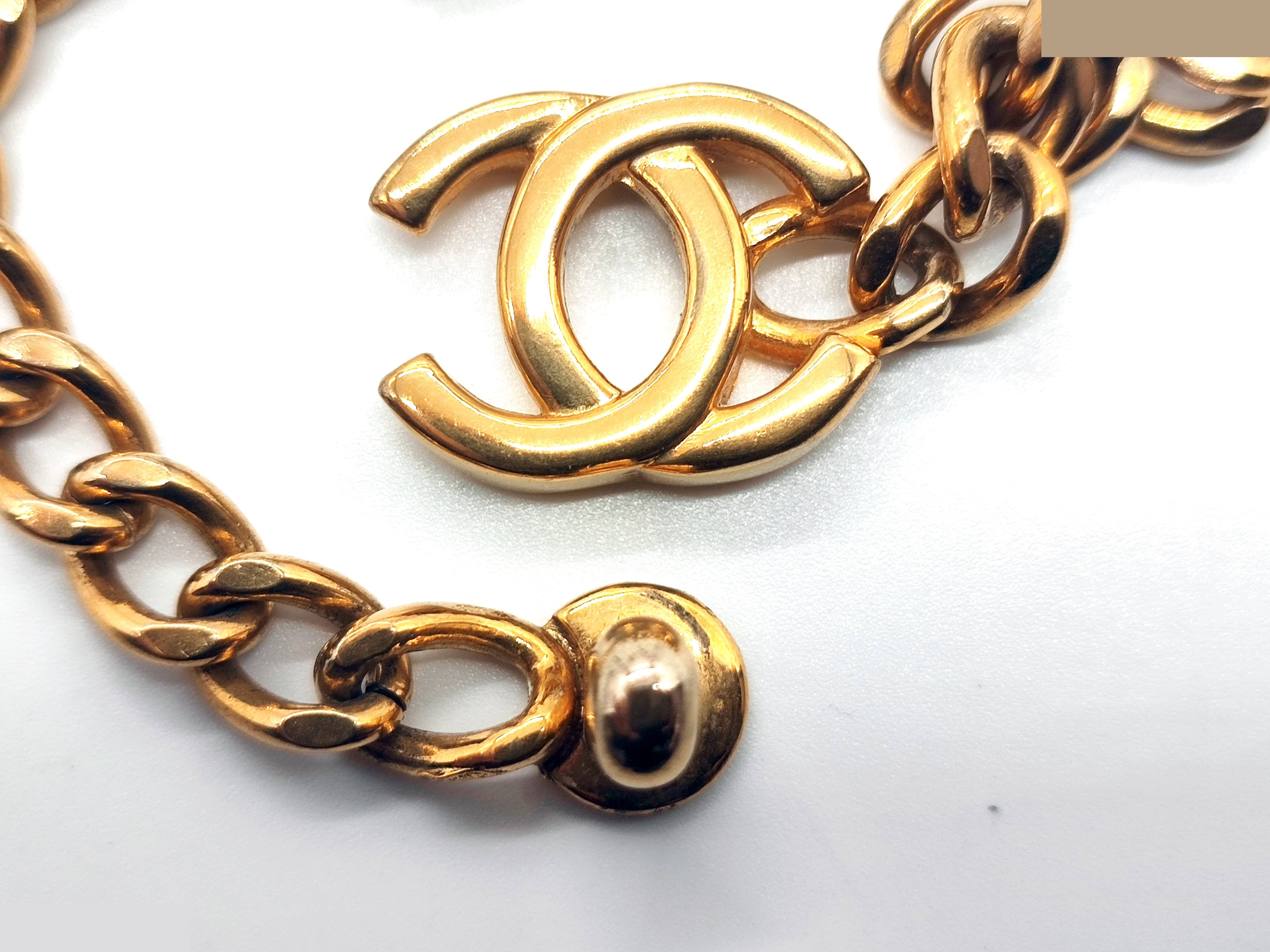 Coco Mark Turnlock Bracelet 96P, Wrist size approximately 16.5cm — view 9