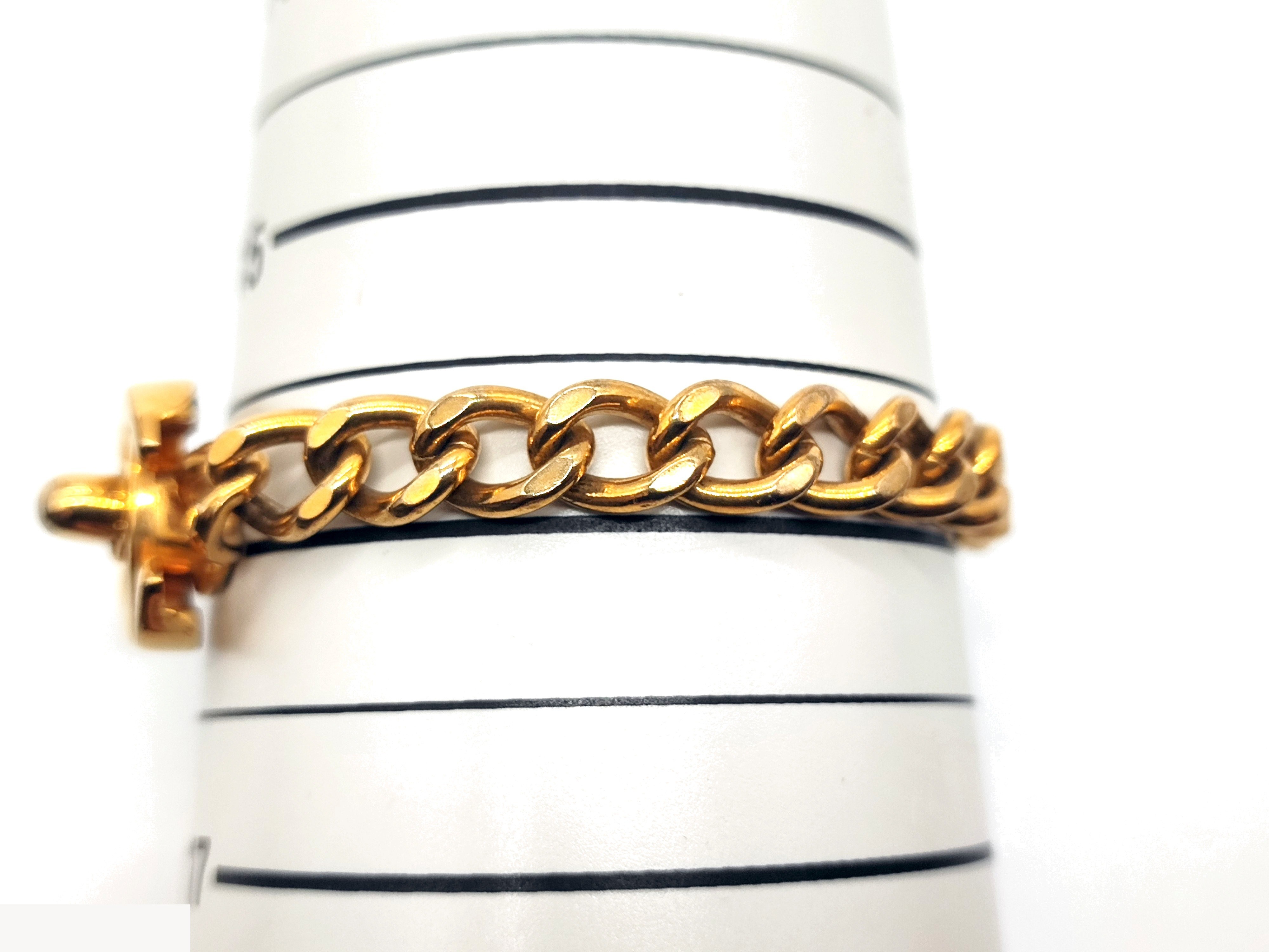 Coco Mark Turnlock Bracelet 96P, Wrist size approximately 16.5cm — view 10