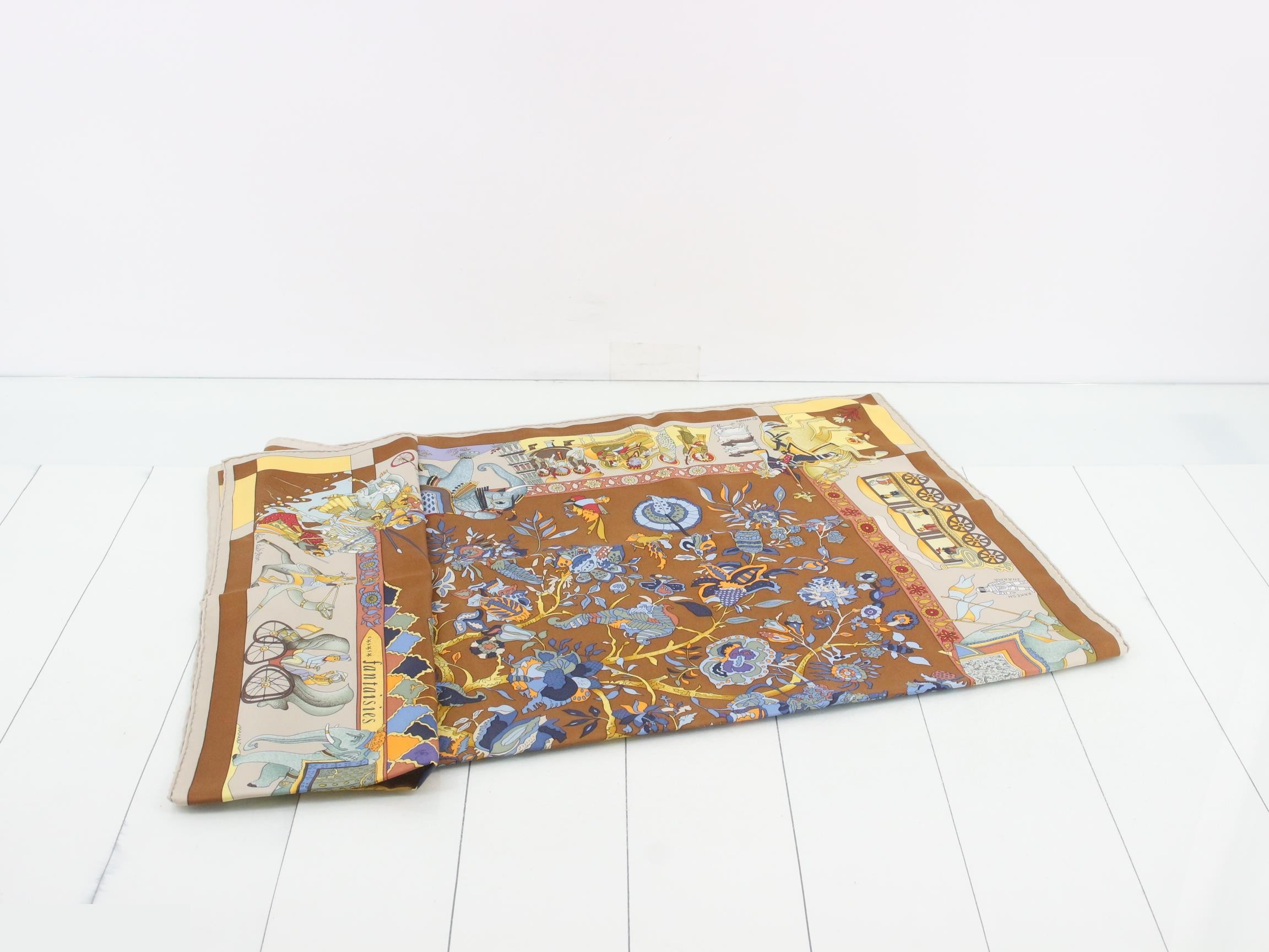 Carre 90 Silk Scarf — view 3