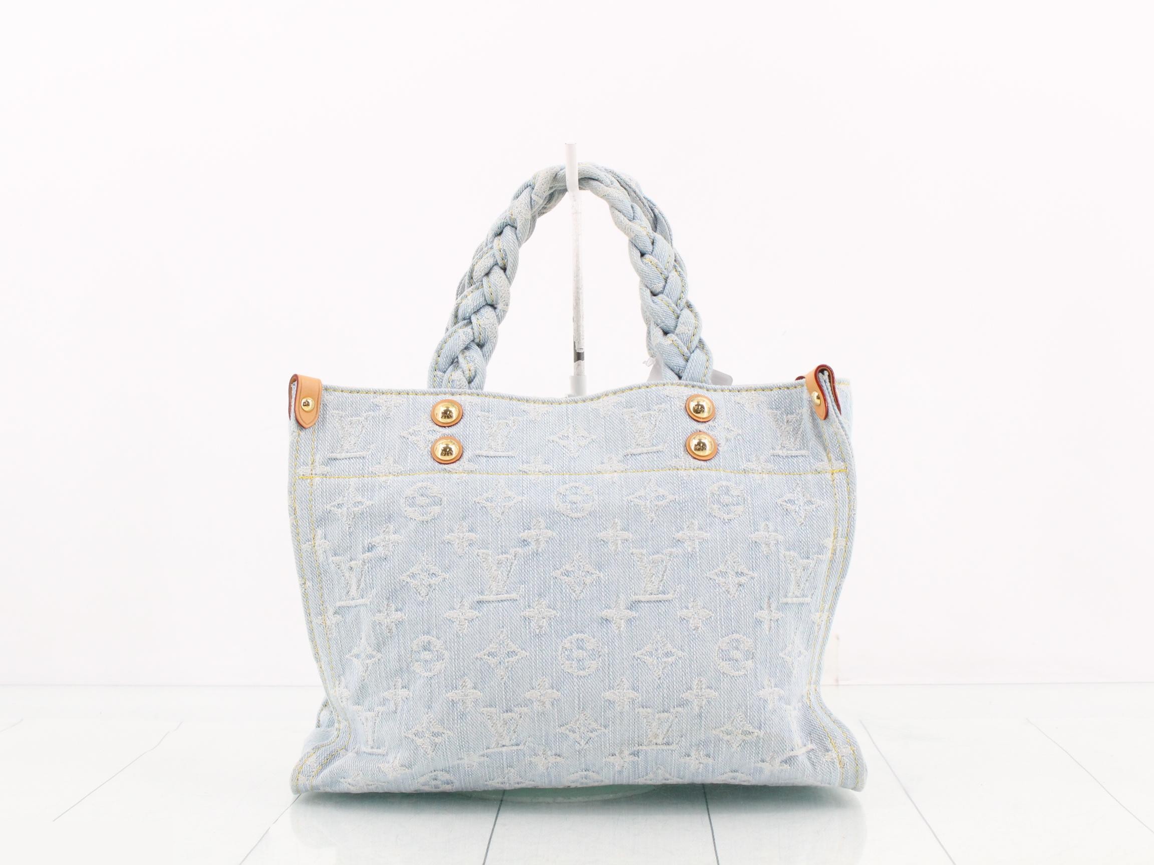 Monogram Denim Paizapur Let Go 2-Way Handbag — view 2