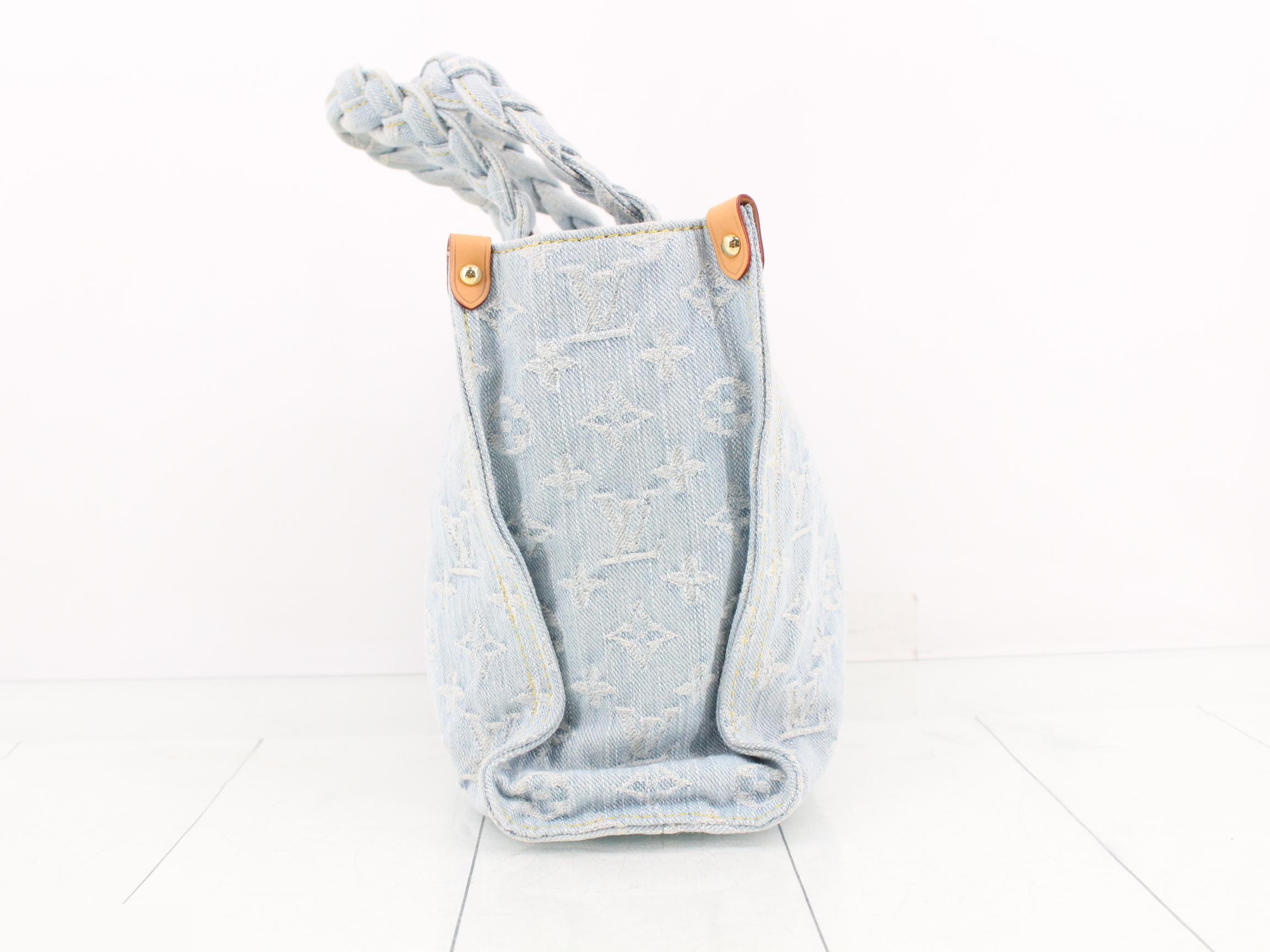 Monogram Denim Paizapur Let Go 2-Way Handbag — view 4