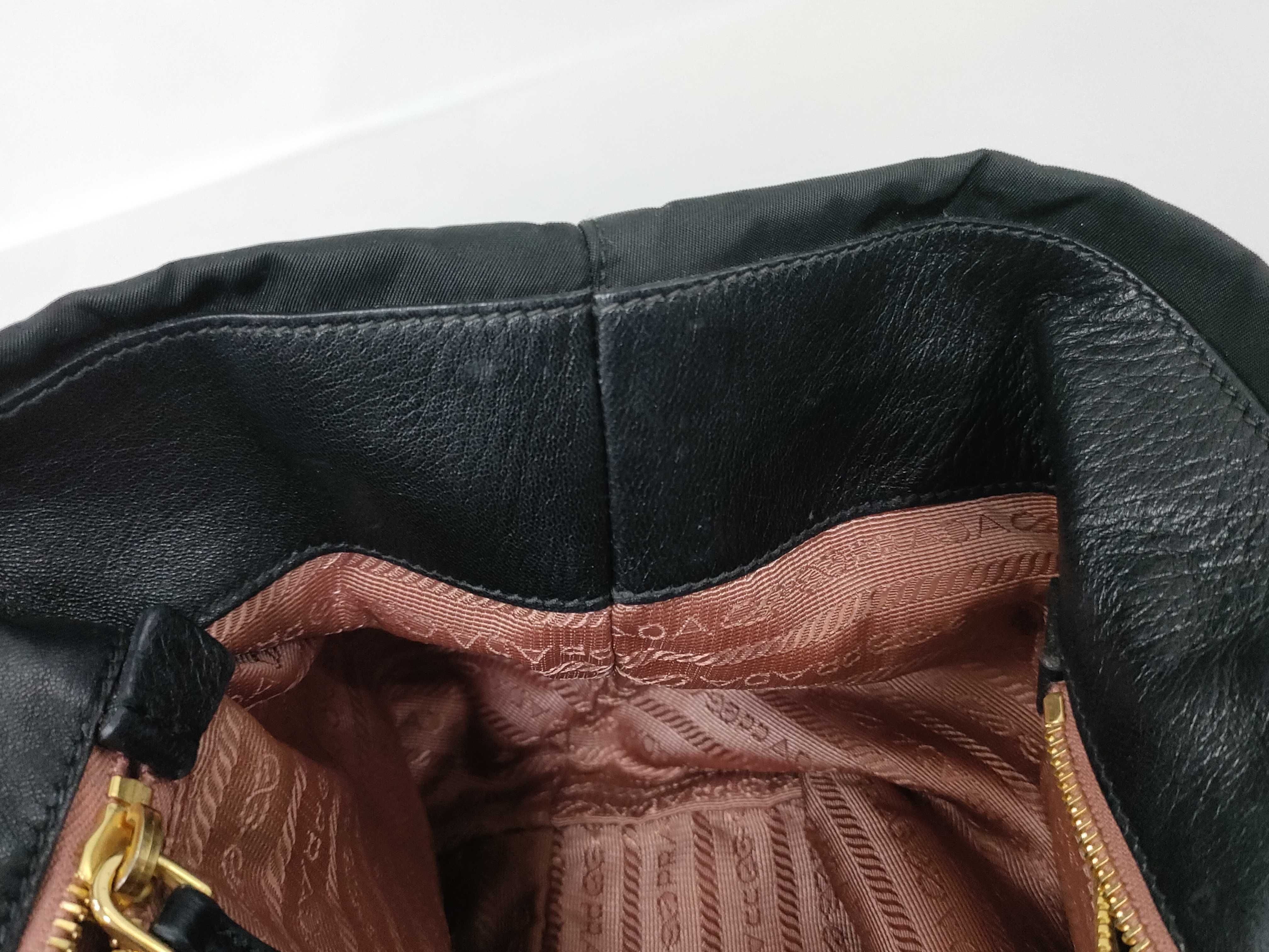 Nylon Prada Handbag Ribbon Tote Bag — view 12