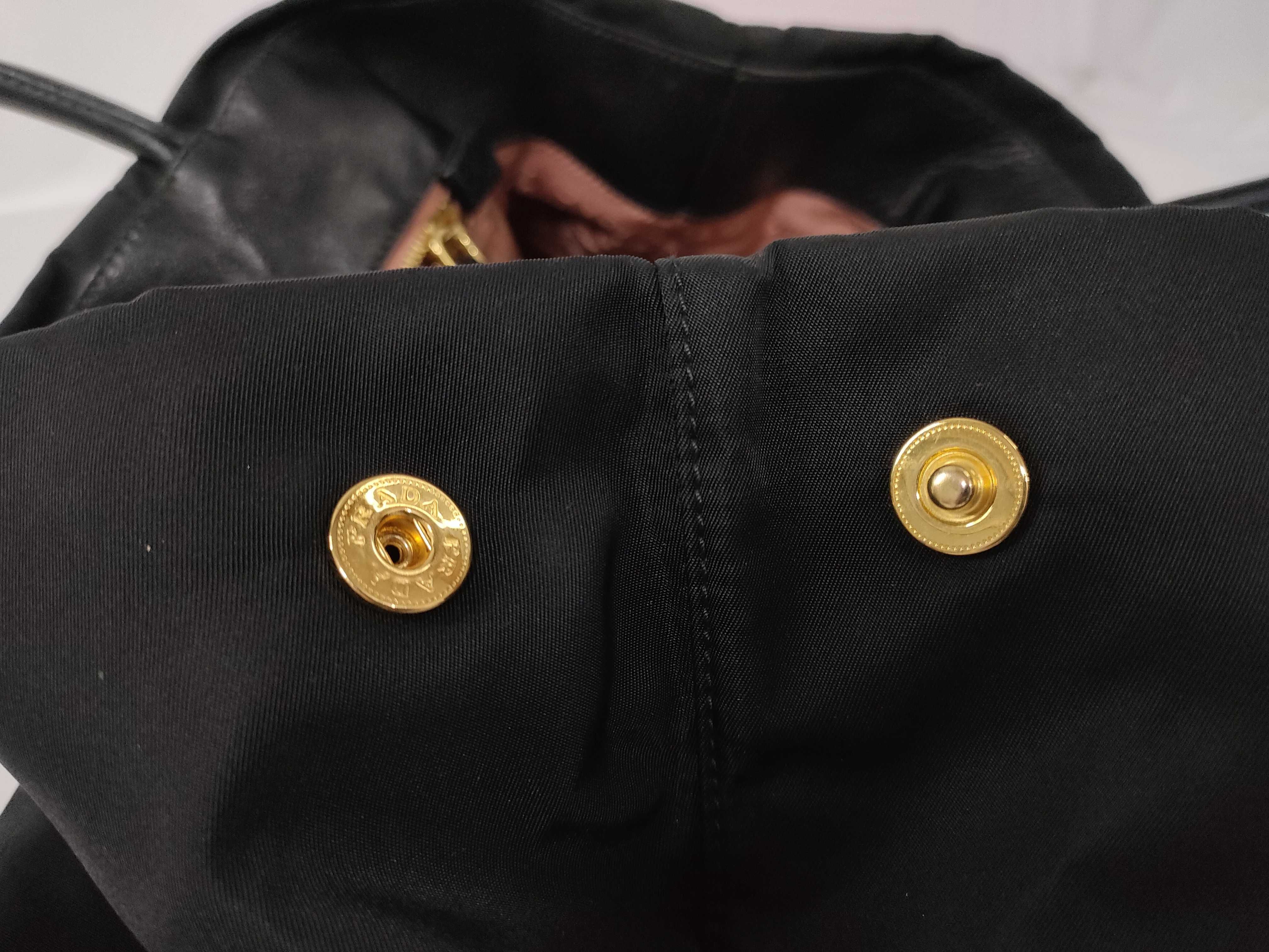 Nylon Prada Handbag Ribbon Tote Bag — view 13