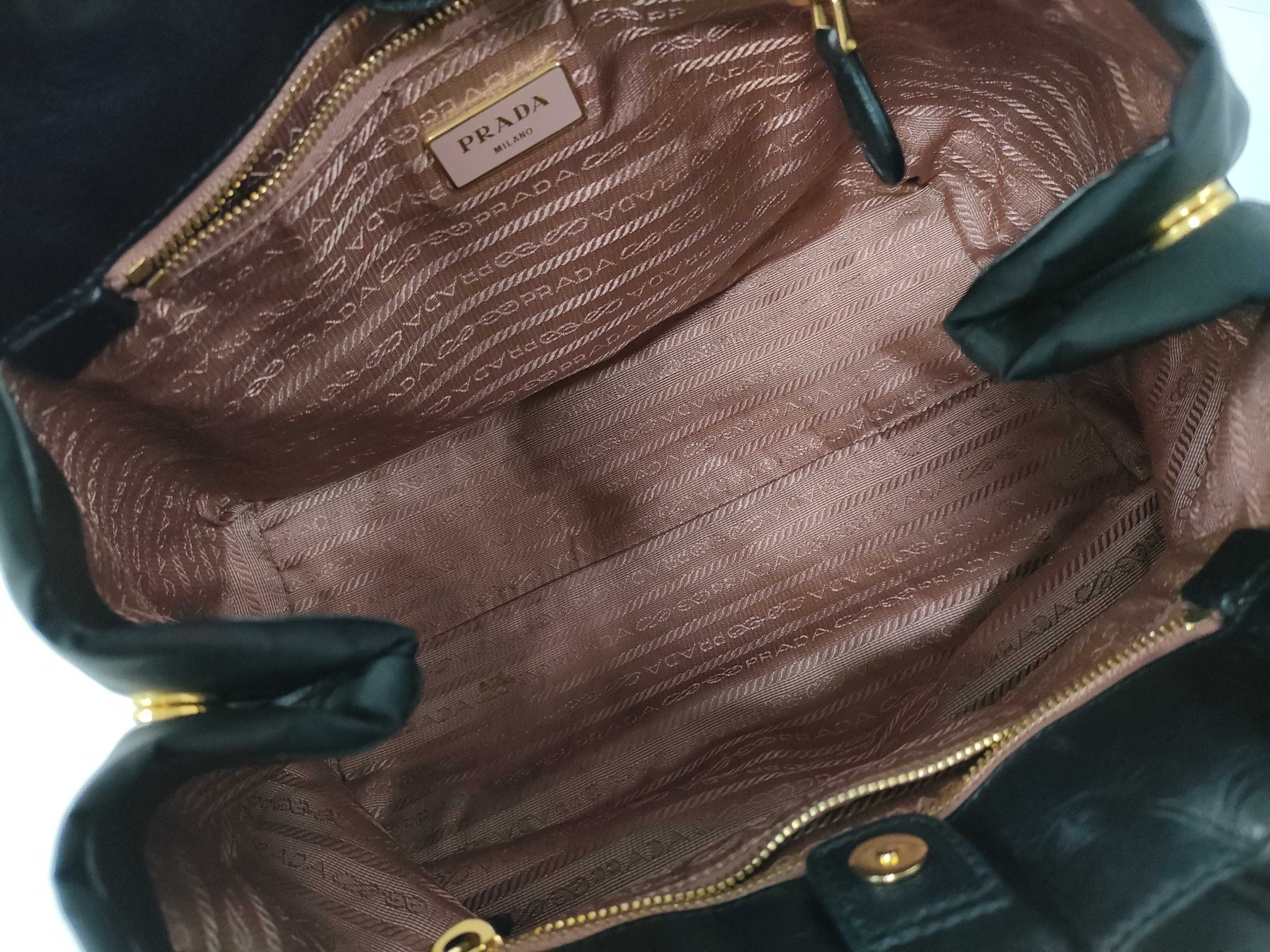 Nylon Prada Handbag Ribbon Tote Bag — view 8