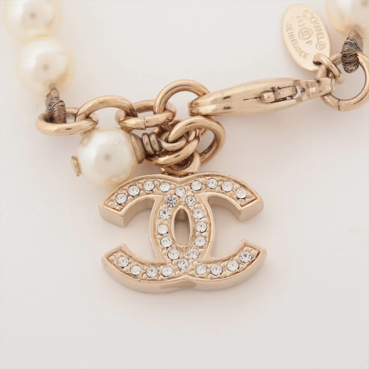 Coco Mark A13P Bracelet, GP x Faux Pearl, Gold, — view 2