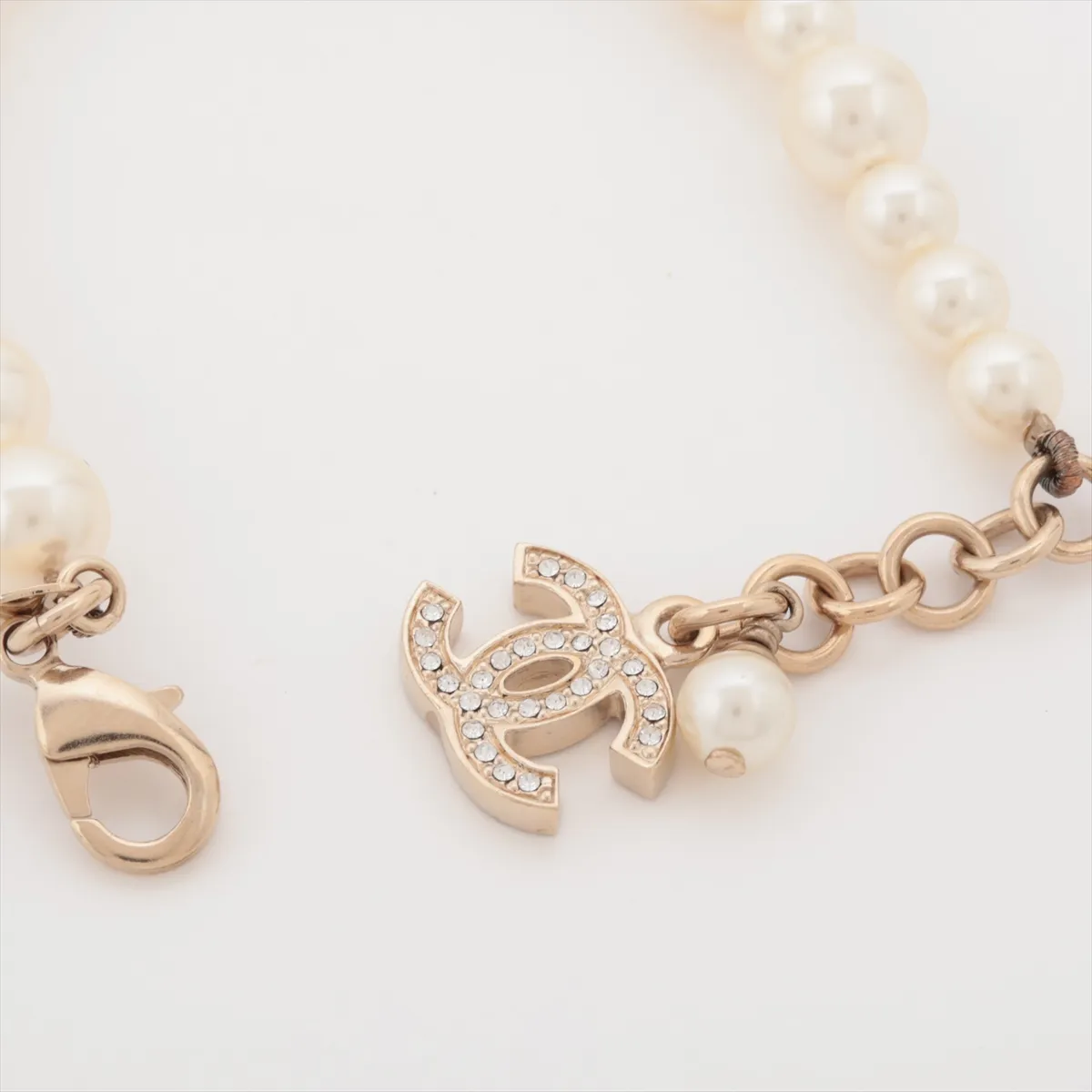 Coco Mark A13P Bracelet, GP x Faux Pearl, Gold, — view 4