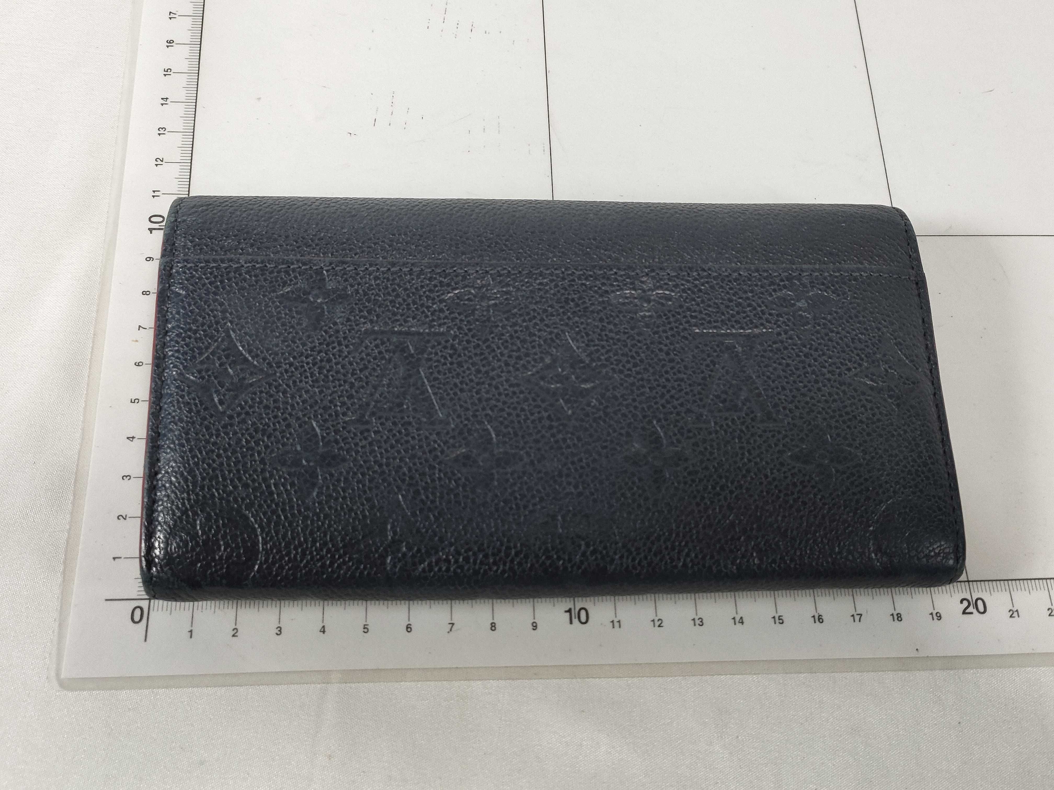 Monogram Empreinte Louis Vuitton Portefeuille Sarah M62125 Monogram Empreinte Long Wallet — view 2