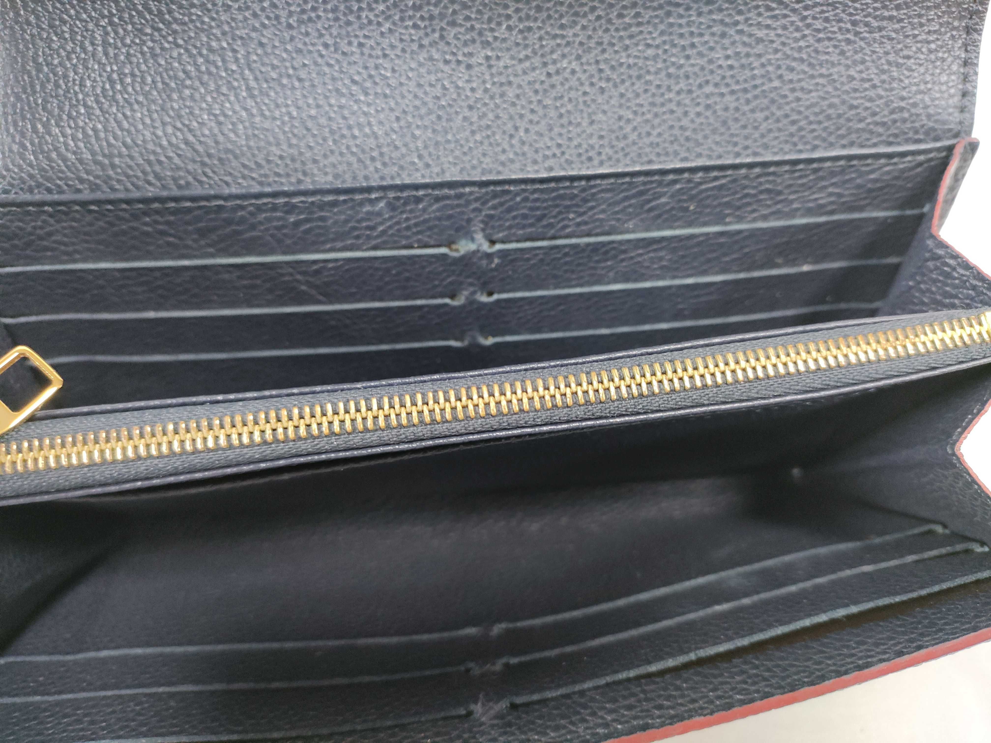Monogram Empreinte Louis Vuitton Portefeuille Sarah M62125 Monogram Empreinte Long Wallet — view 12