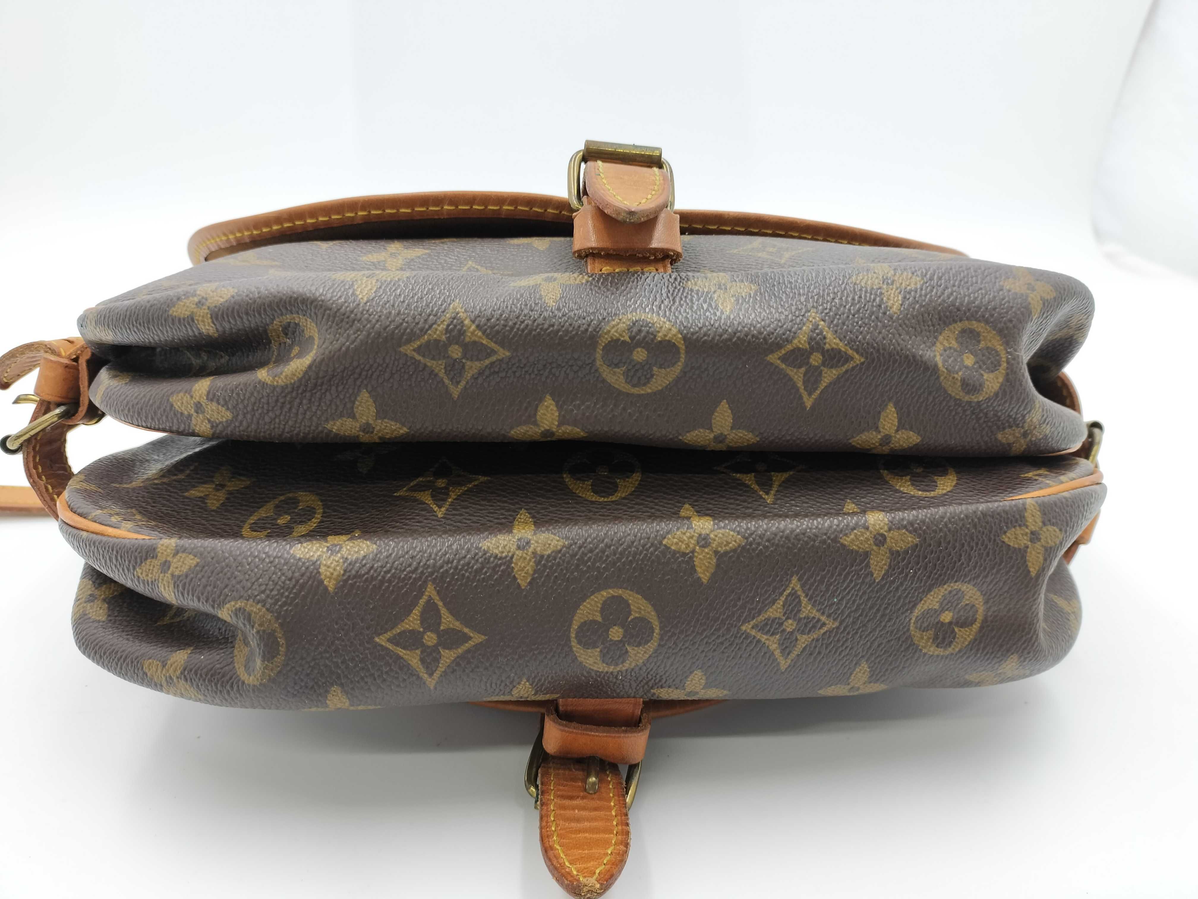 Monogram Saumur Shoulder Bag — view 12