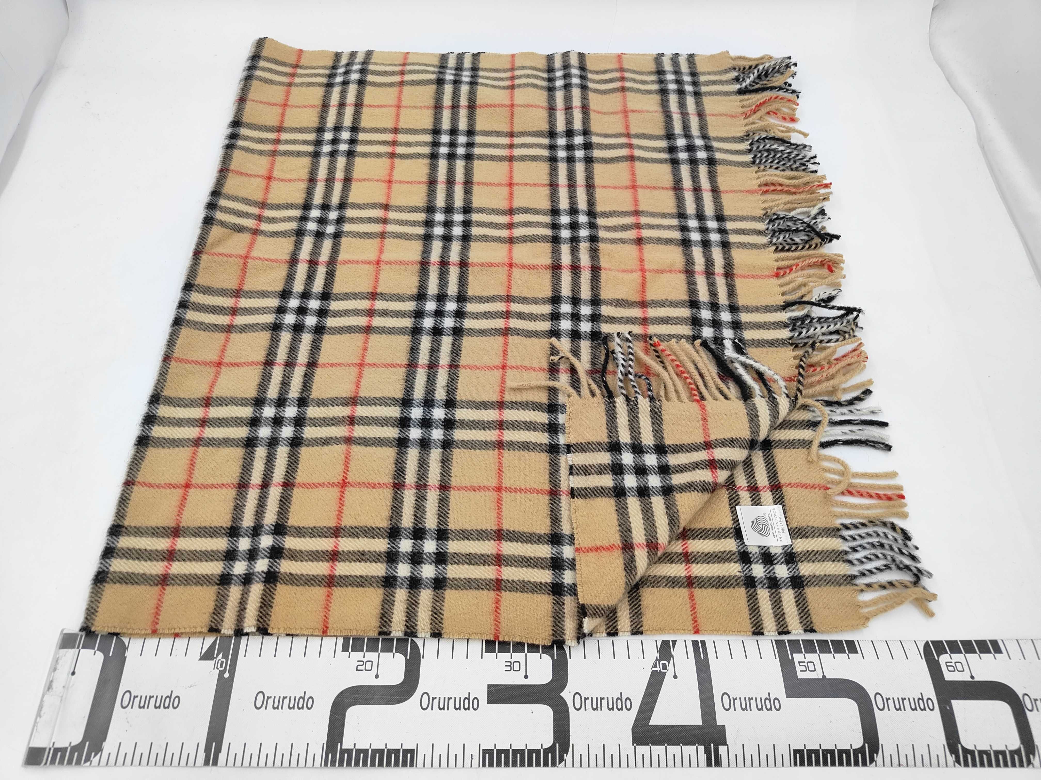 Large Stole Scarf Nova Check Wool Other Accessories — view 2