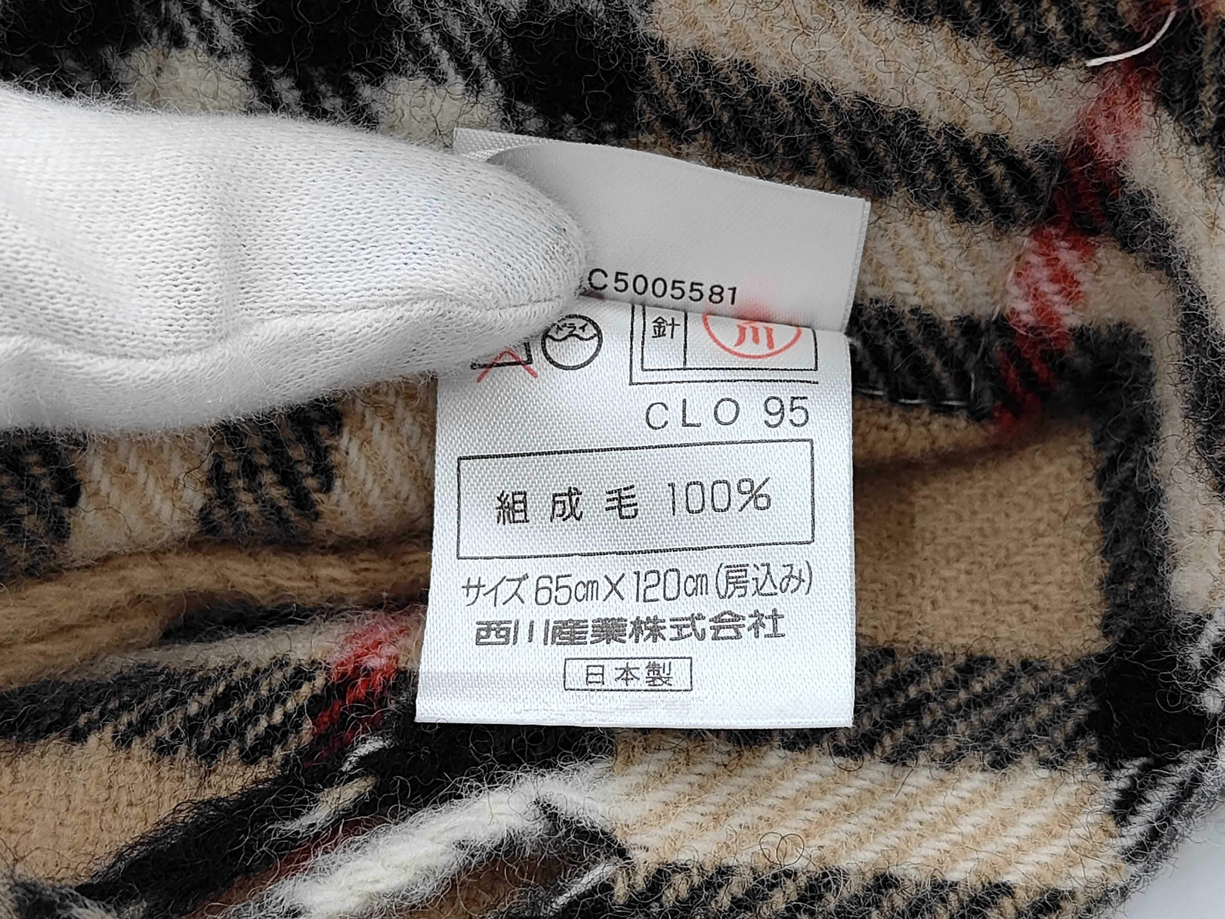 Large Stole Scarf Nova Check Wool Other Accessories — view 4