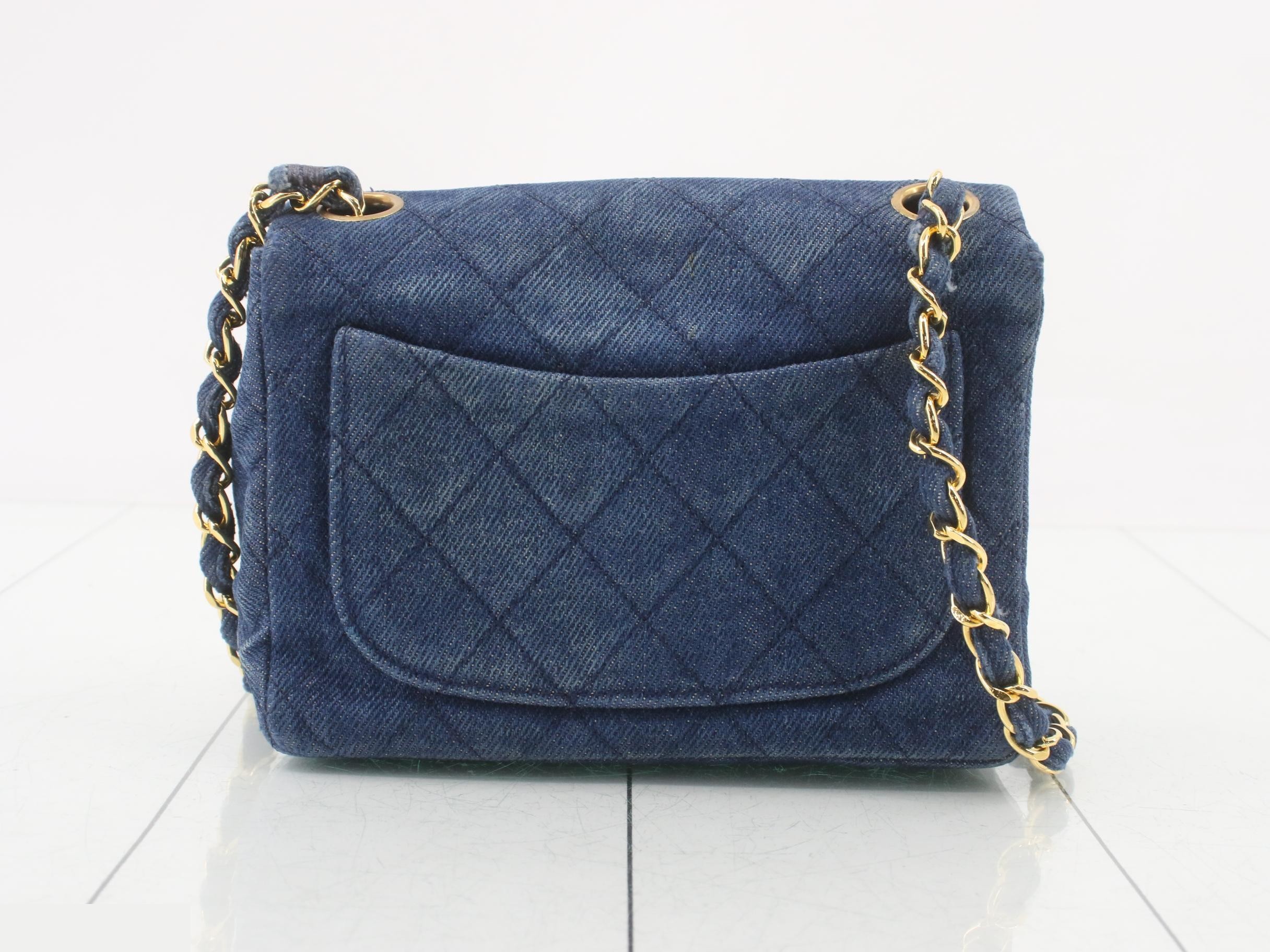 Mini Tomato 17 Denim Chain Shoulder Bag Sticker — view 2